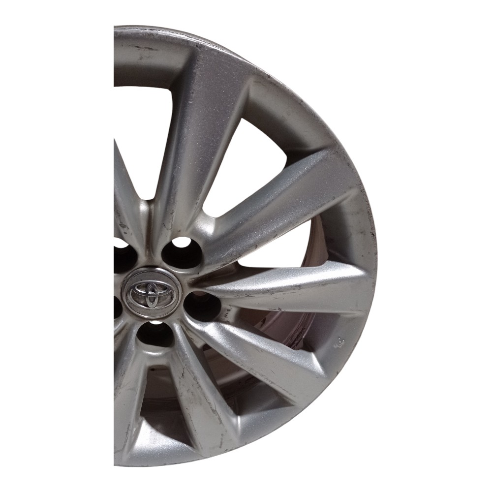 Roda Avulsa Aro 16 Toyota Corolla Altis Para Recuperar  Prata 2