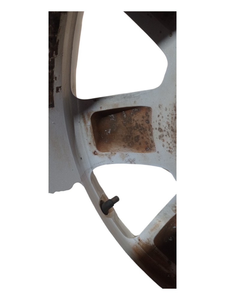 Roda Avulsa Aro 17 Honda Cr-v Crv Para Recuperar  Prata 7