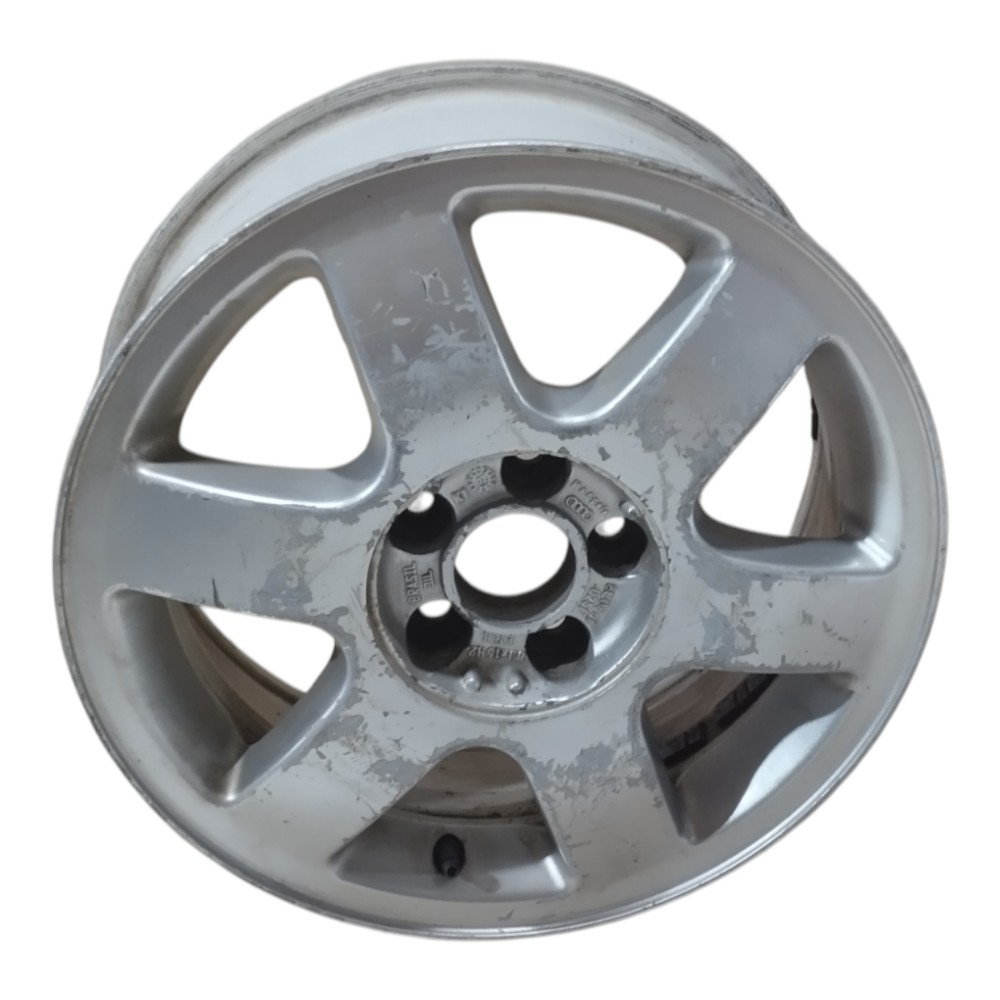 Roda Avulsa Aro 15 Audi A3 Original P/ Recuperar 8l0601025f Prata