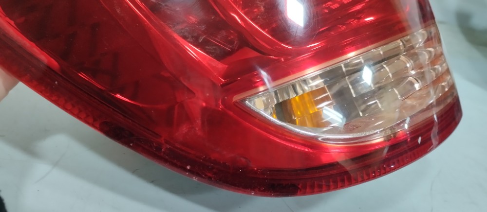 Lanterna Direita Tampa Tras Hilux Sw4 2005 A 2008 Recuperada Direito/passageiro Vermelho 4