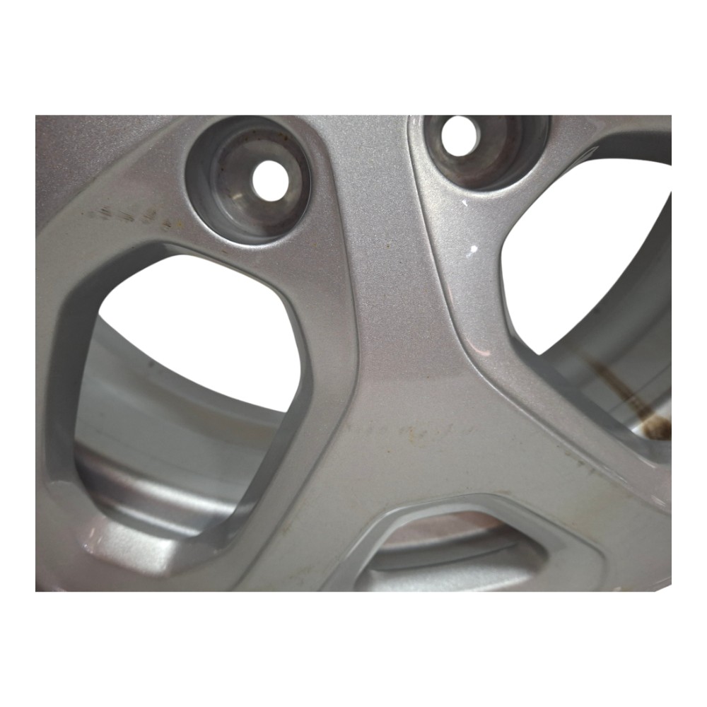 Roda Avulsa Aro 17 Renault Captur Furaçao 5×114,3 Original Prata 5
