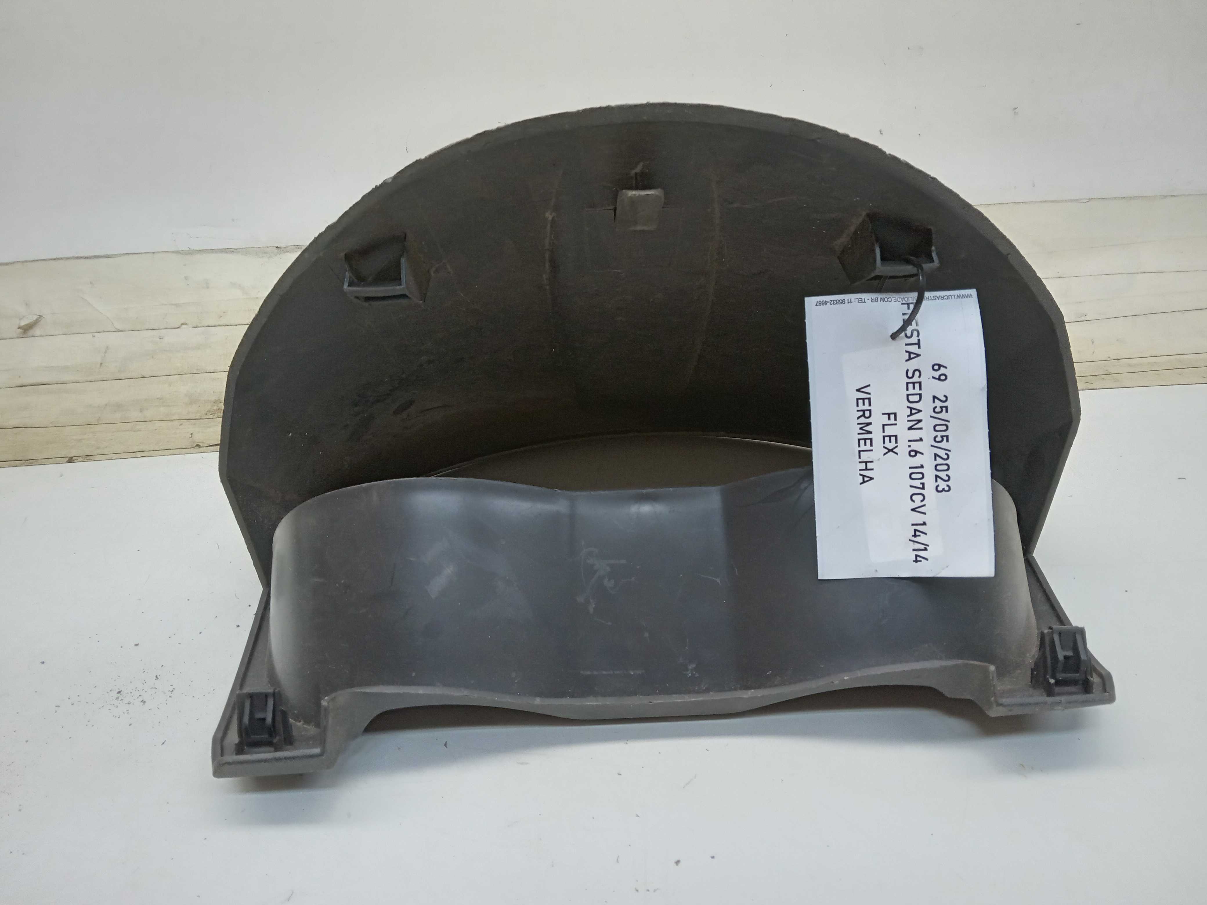 MOLDURA PAINEL DE INSTRUMENTOS FORD FIESTA 2014 1