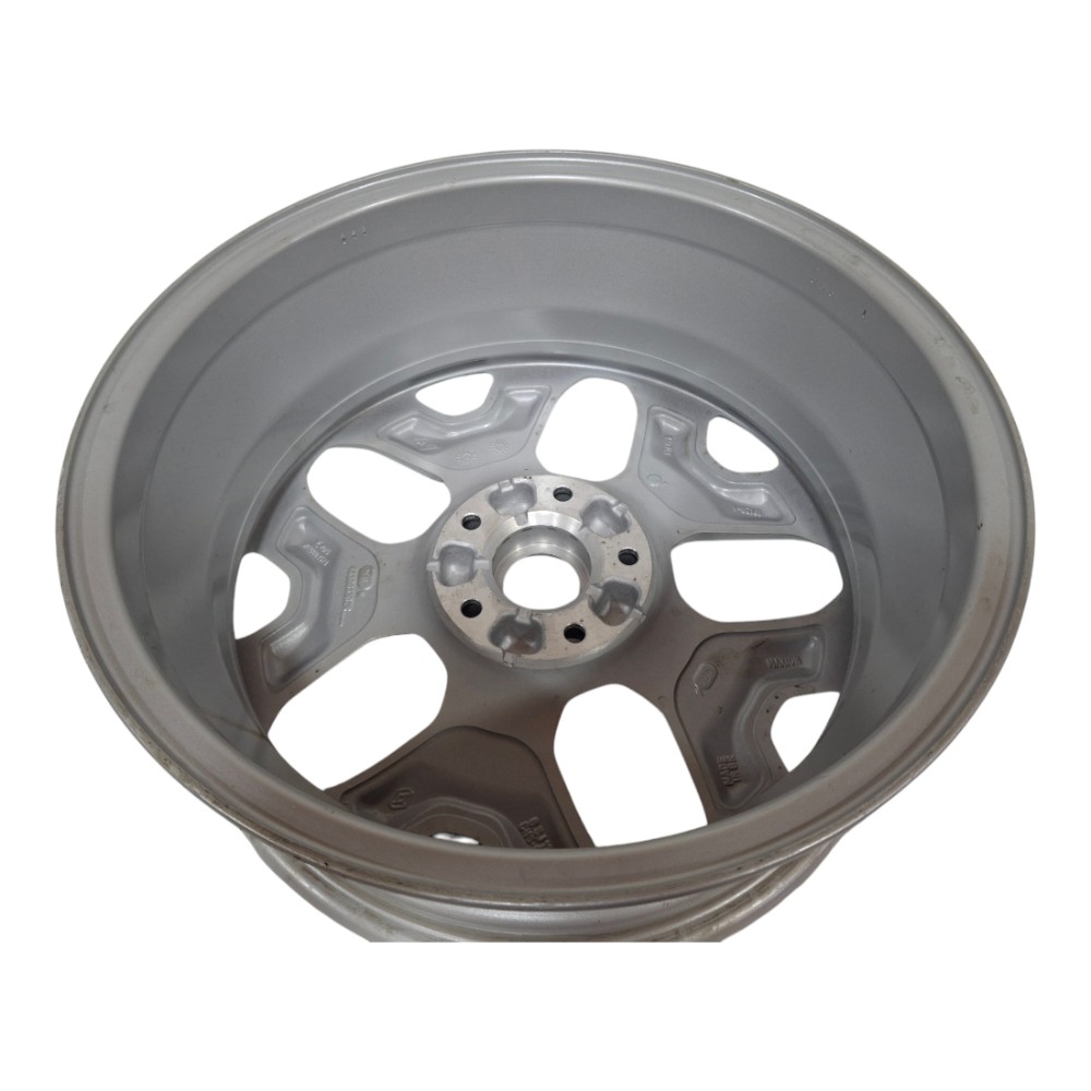 Roda Avulsa Aro 17 Renault Captur Furaçao 5×114,3 Original Prata 6