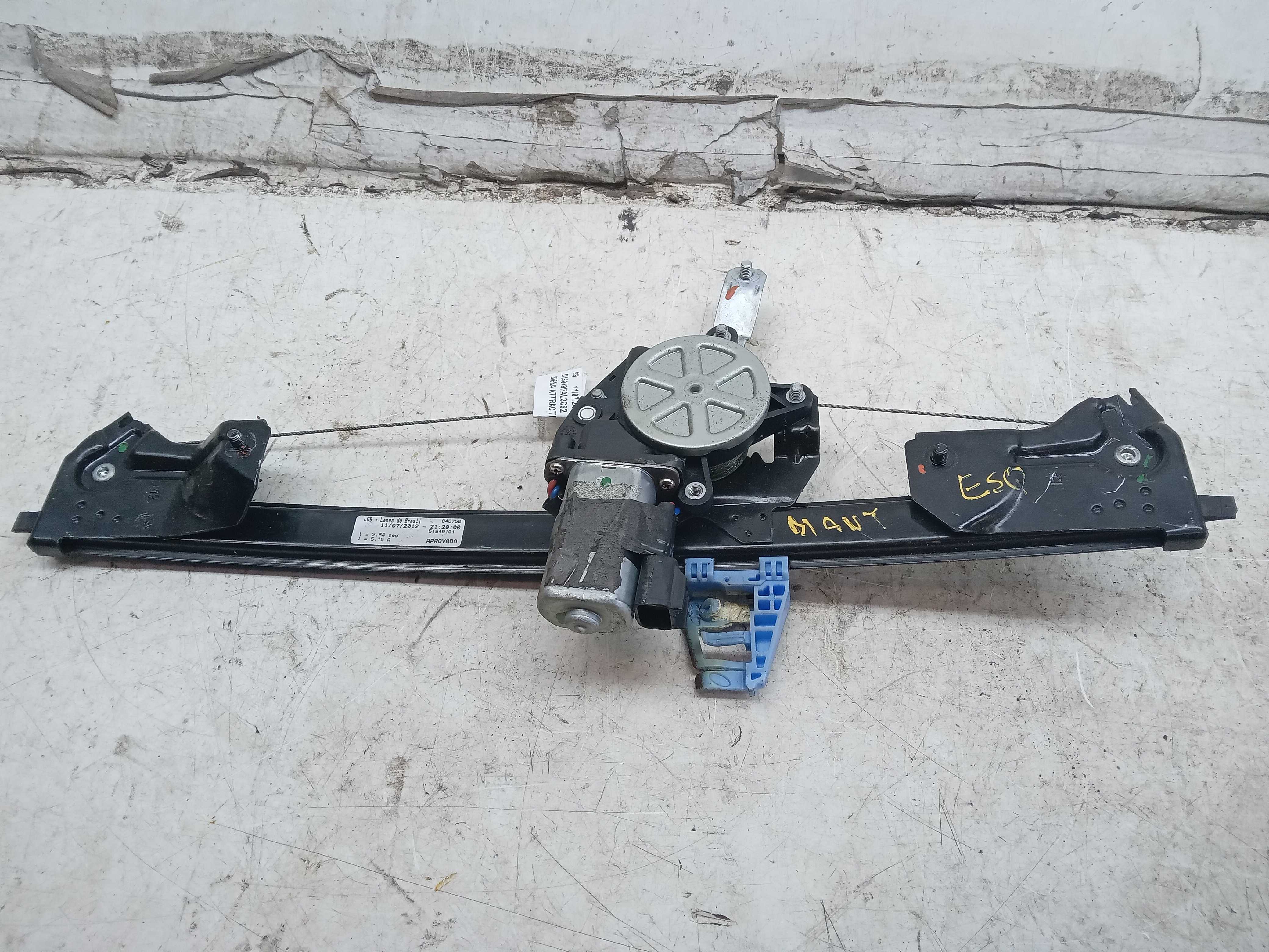 MAQUINA VIDRO ELETRICO DIANTEIRO LE FIAT SIENA 2013 2