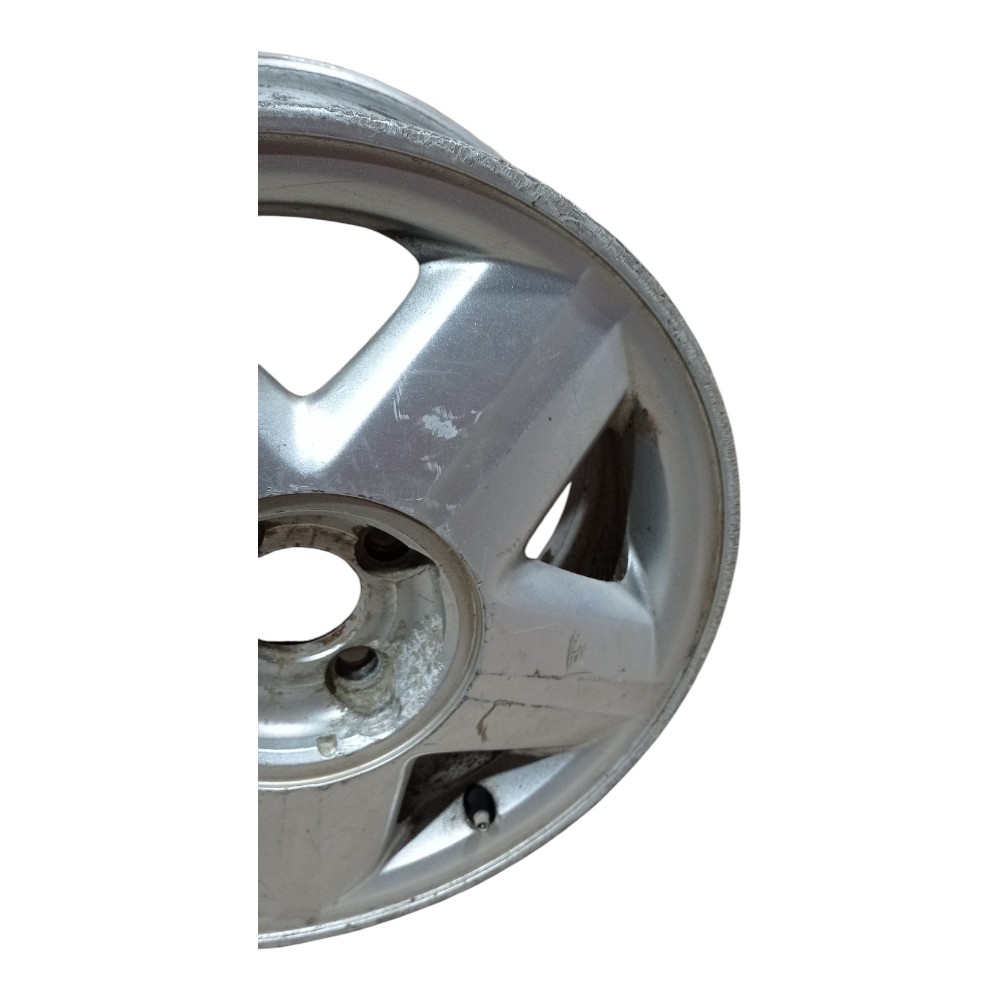 Roda Avulsa Aro 15 Renault Megane Sandero Para Recuperar  Prata 3