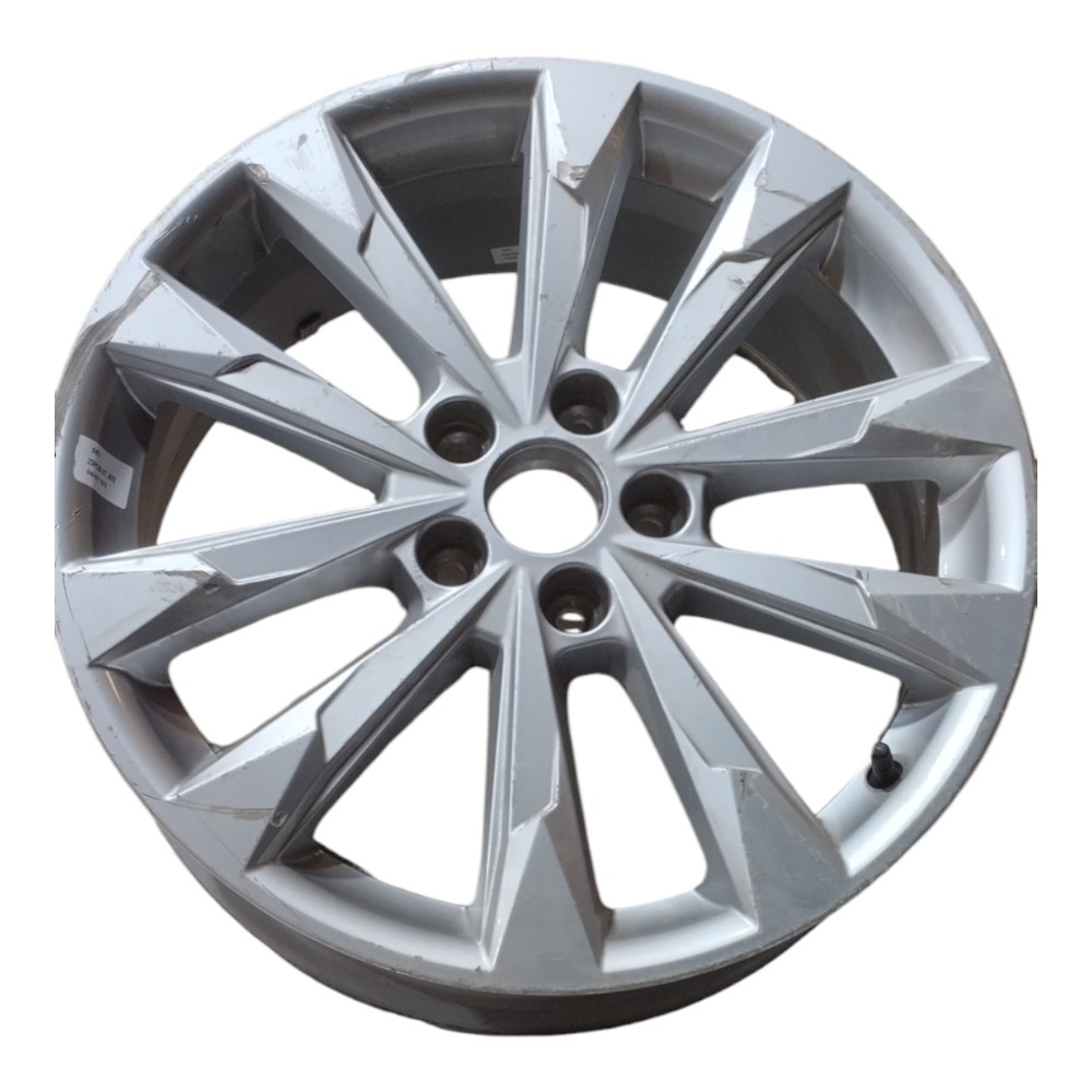 Roda Avulsa Aro 18 Audi Q3 Sportback 5x 112 Para Recuperar Prata 2
