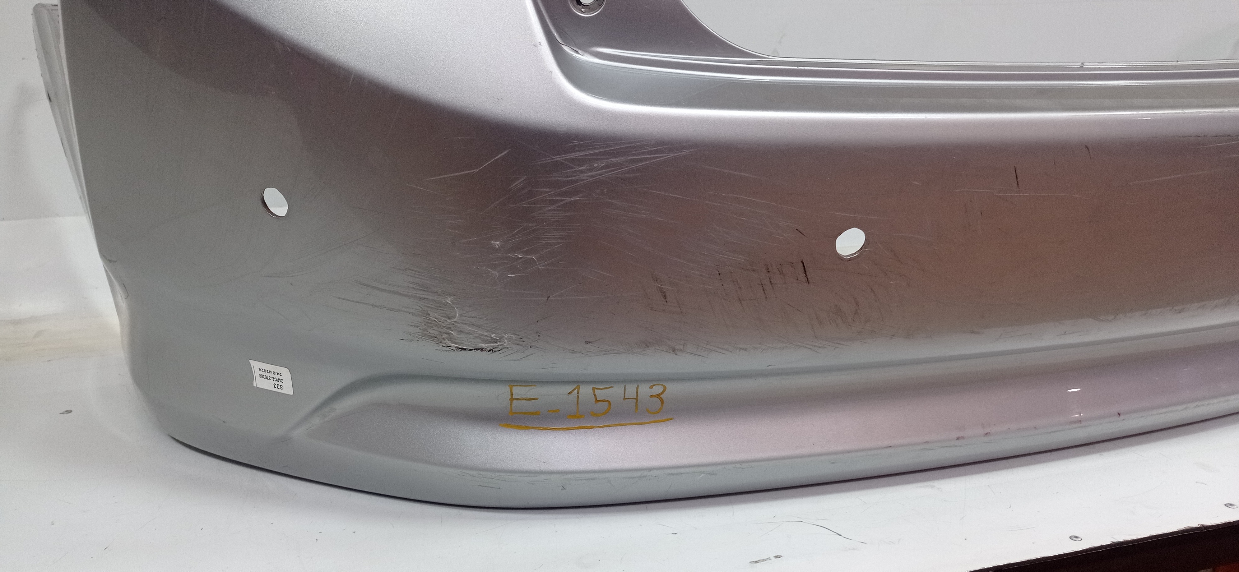 Parachoque Traseiro Honda City 2009 A 2012 Para Recuperar 8