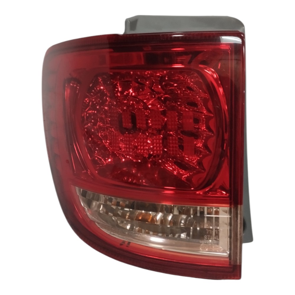 Lanterna Direita Tampa Tras Hilux Sw4 2005 A 2008 Recuperada Direito/passageiro Vermelho 2