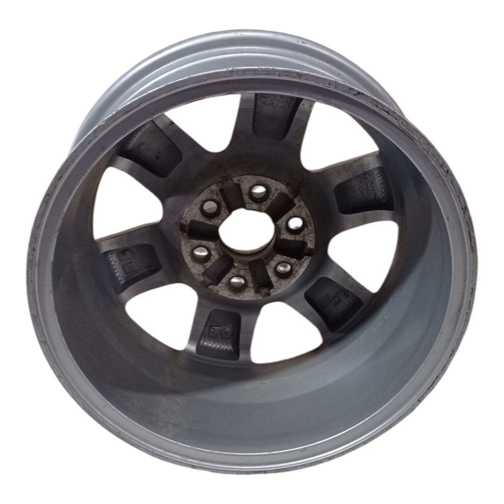 Roda Avulsa Aro 16 Nissan Frontier Para Recuperar  Prata 4