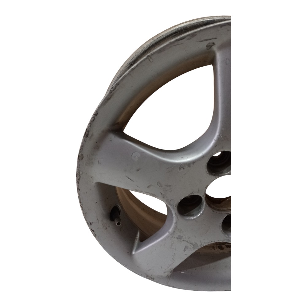 Roda Avulsa Aro 14 Honda Fit Para Recuperar Sad455a Prata 4