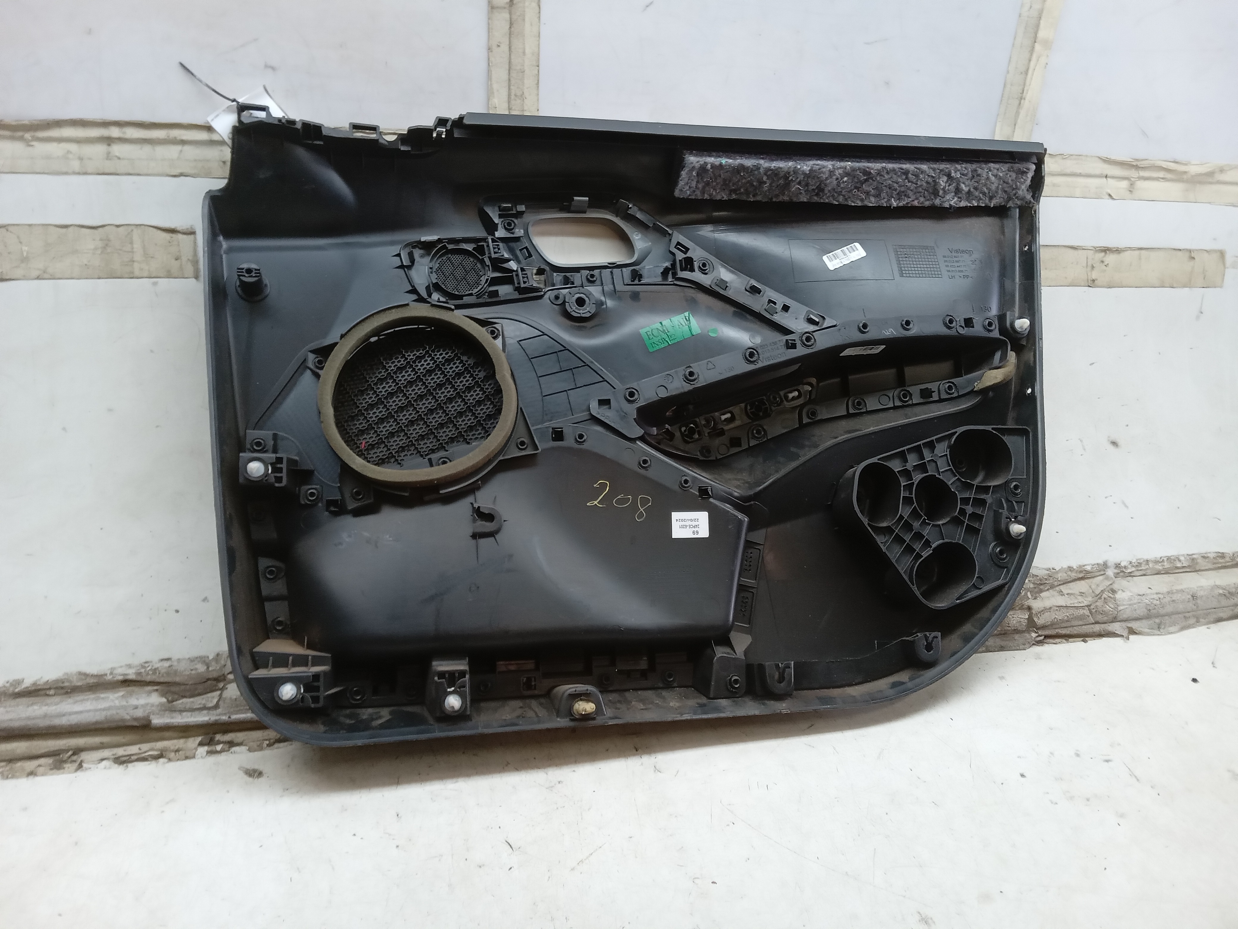 FORRO PORTA DIANTEIRO LE PEUGEOT 208 2014 2