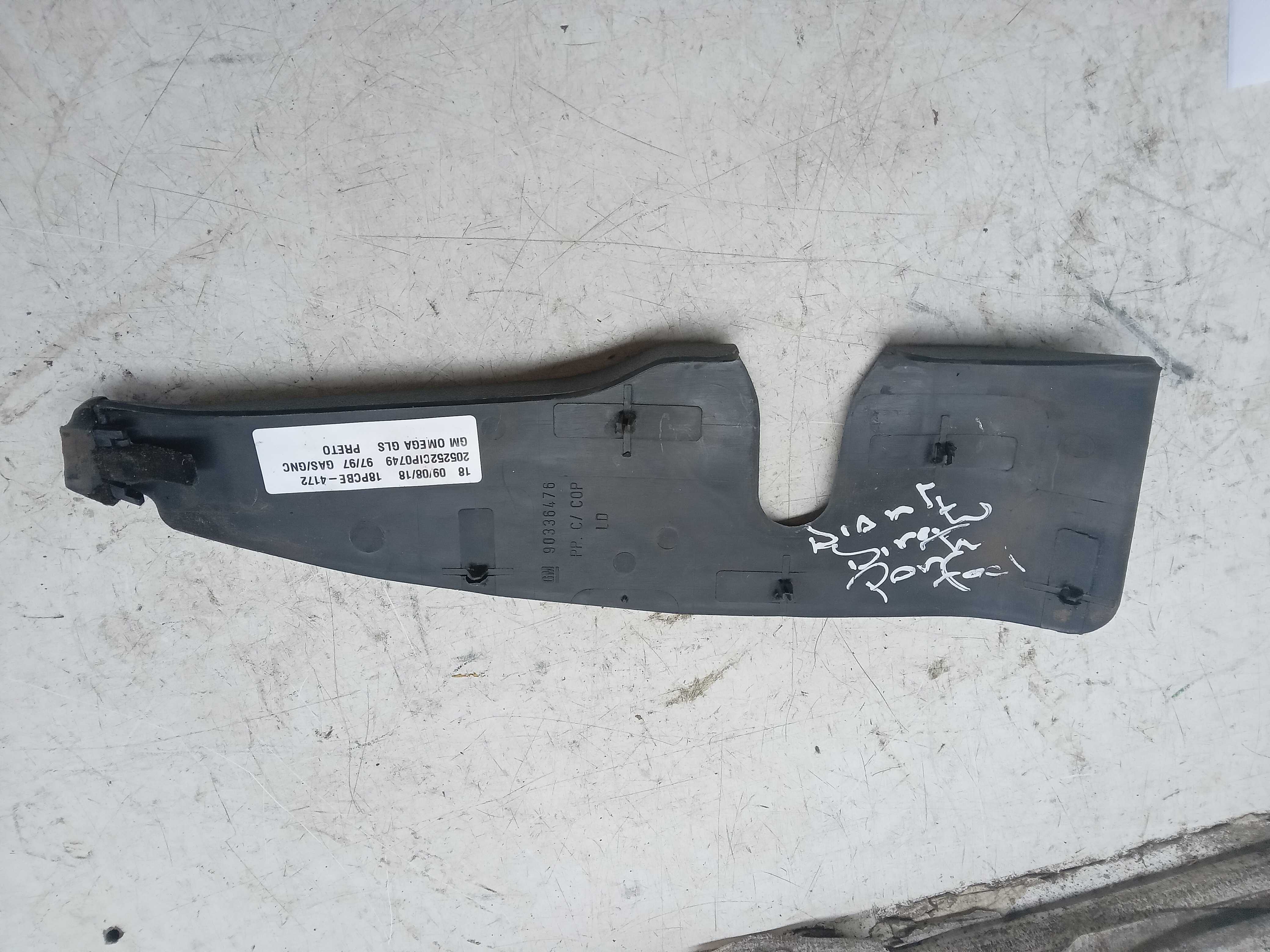 ACABAMENTO MOLDURA TRAVA PORTA LD GM OMEGA 1997 1