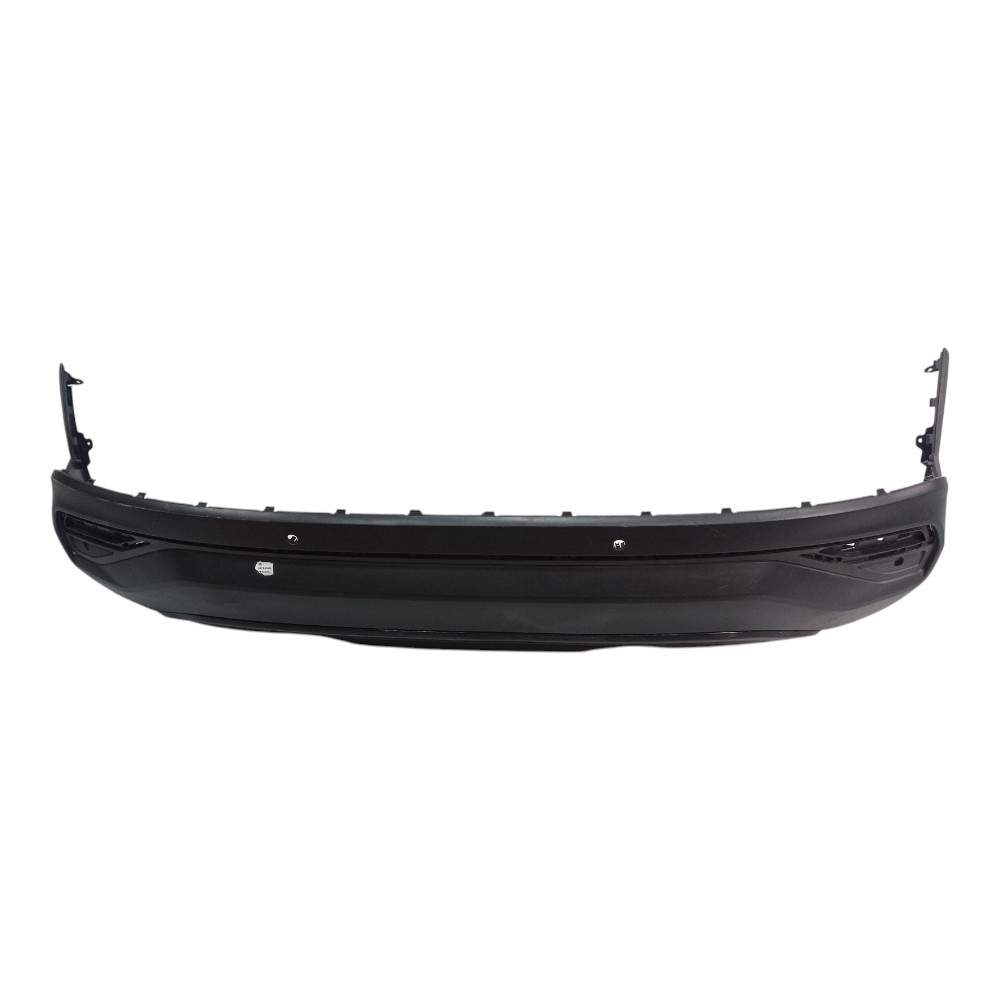 Spoiler Parachoque Inferior Traseiro Vw Nivus Highline 2022 Preto 5
