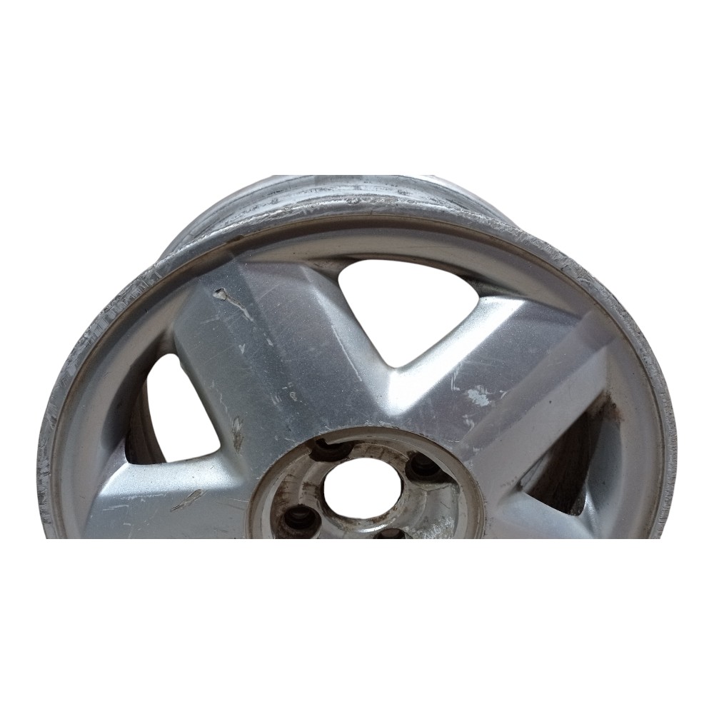 Roda Avulsa Aro 15 Renault Megane Sandero Para Recuperar  Prata 4