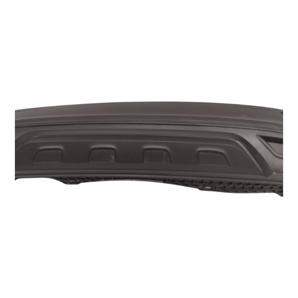 Difusor Spoiler Para-choque Traseiro Vw T-cross 2018 A 2022 Preto 4