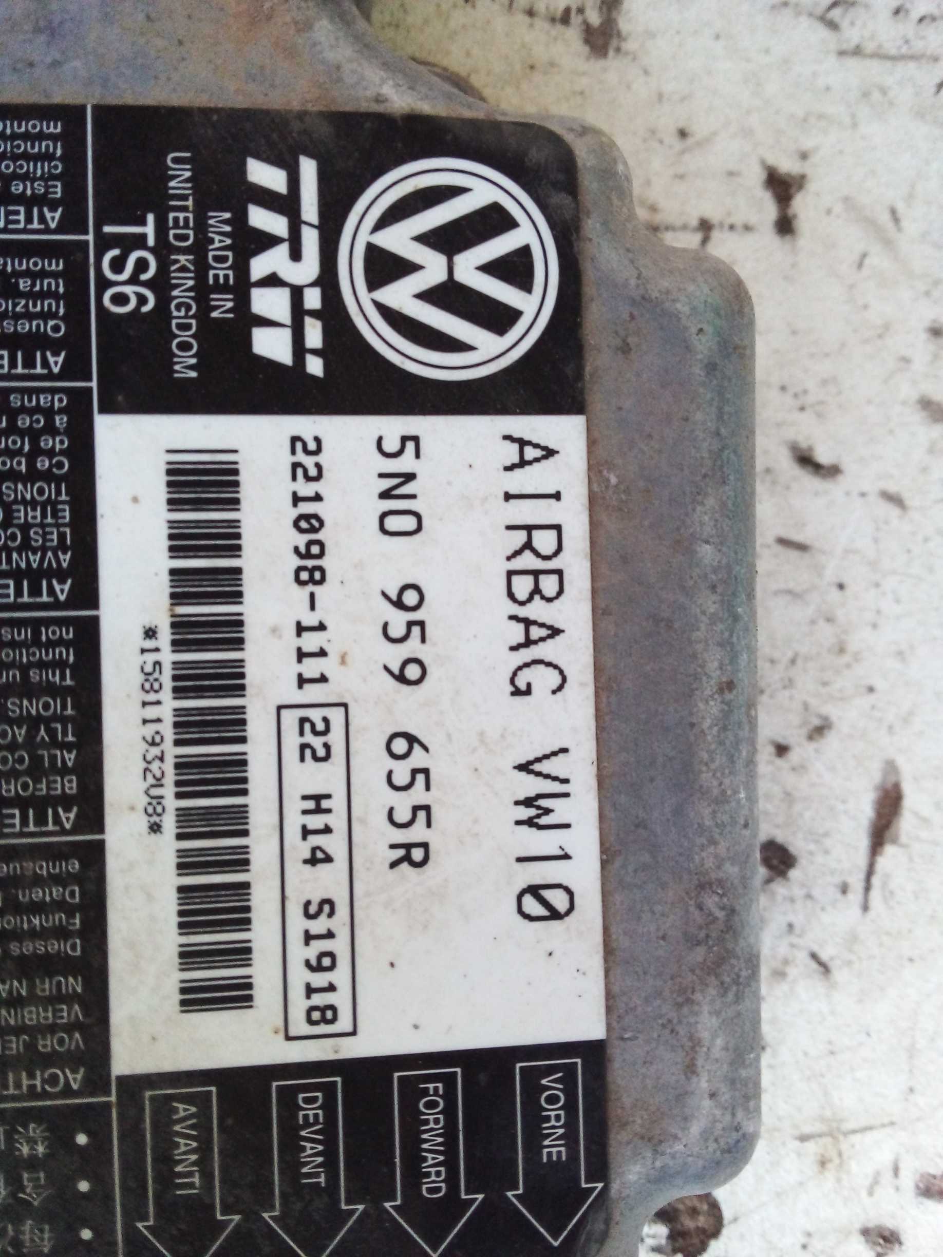 MODULO AIR BAG TIGUAN 2.0  2012 2