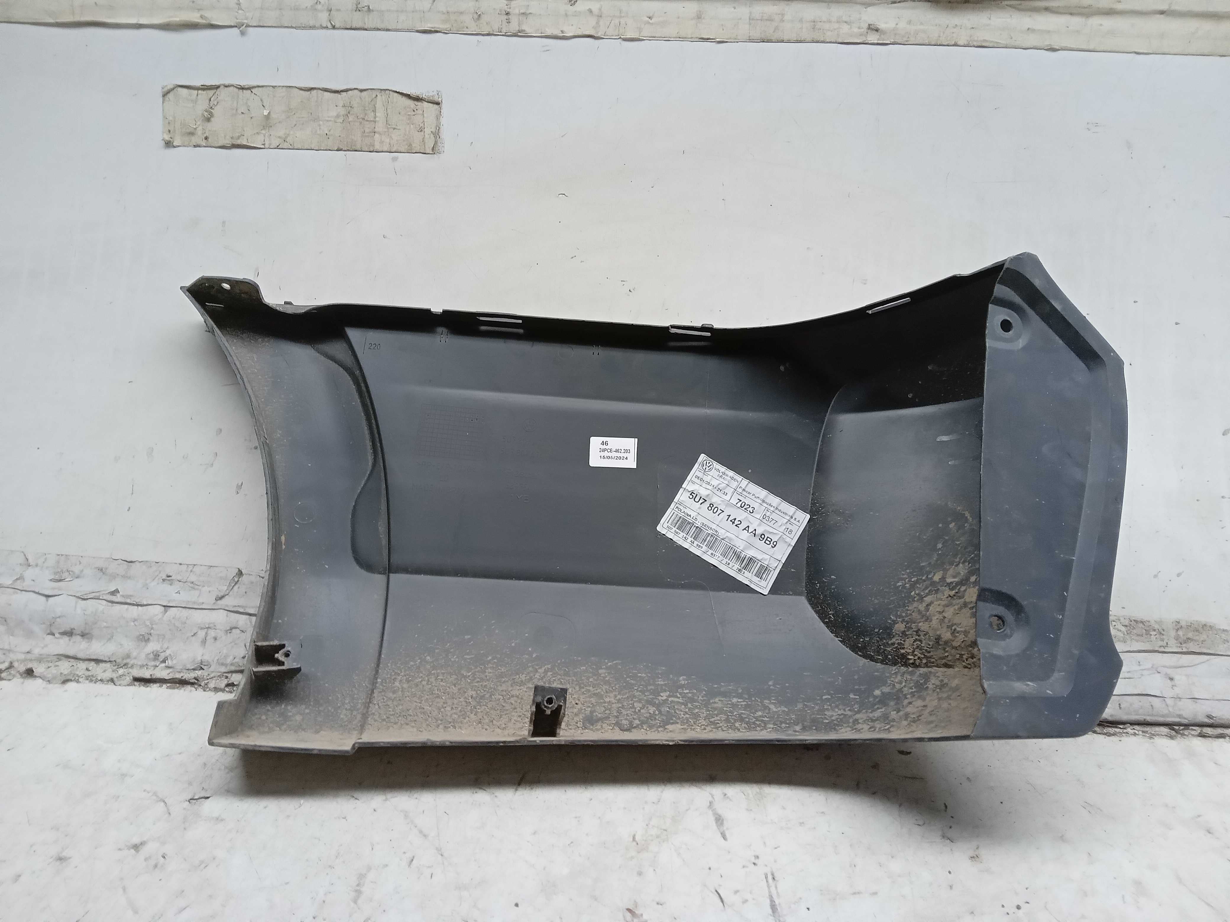 Ponteira polaina traseiro ld vw saveiro g5 2008 a 2013 2