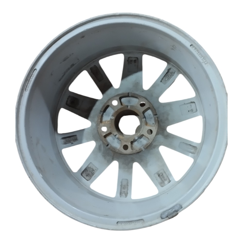 Roda Avulsa Aro 16 Renault Fluence Original Para Recuperar Prata 3
