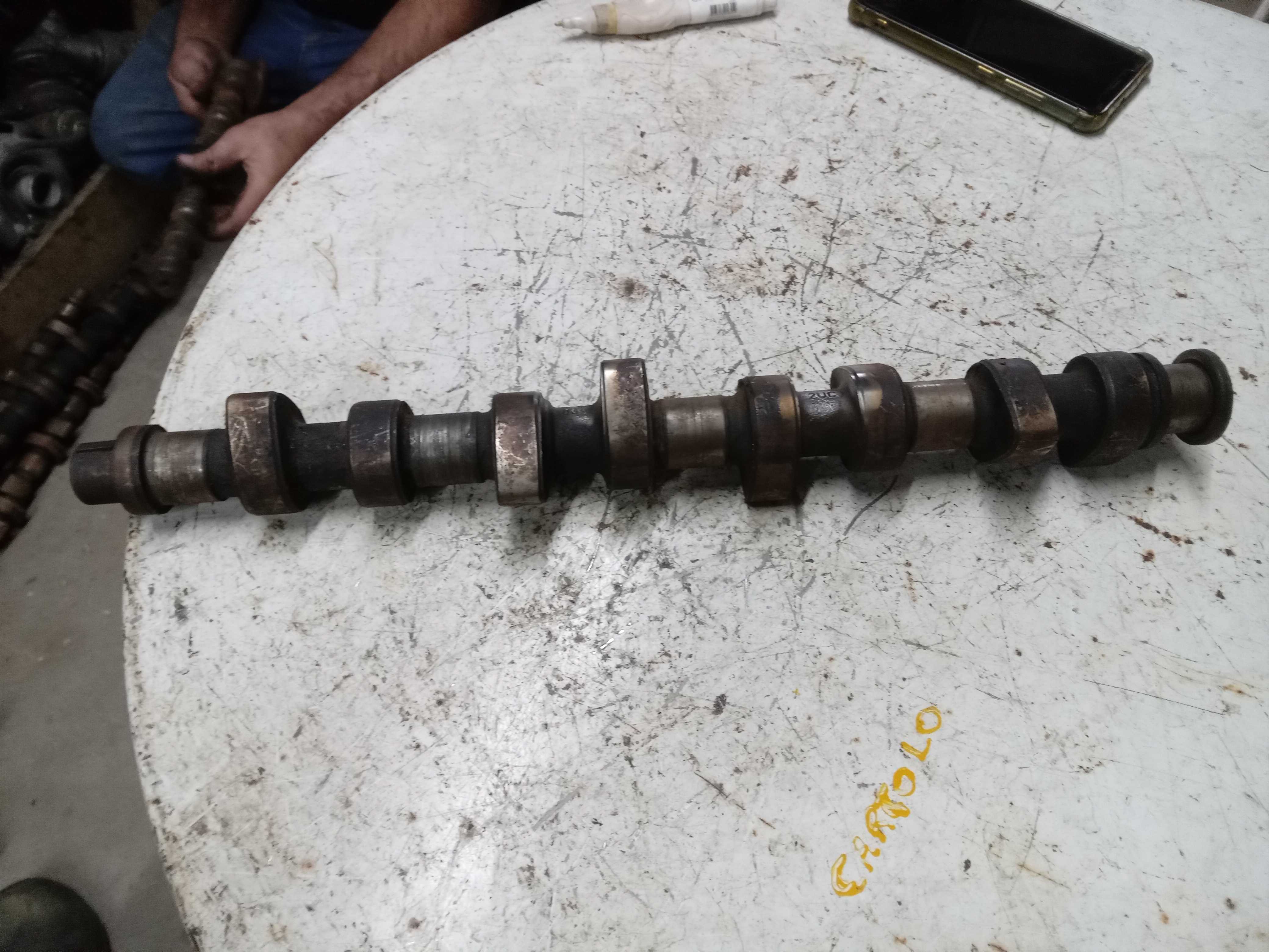 EIXO COMANDO VALVULA VW GOL OU SAVEIRO MOTOR AP 16 8V 2