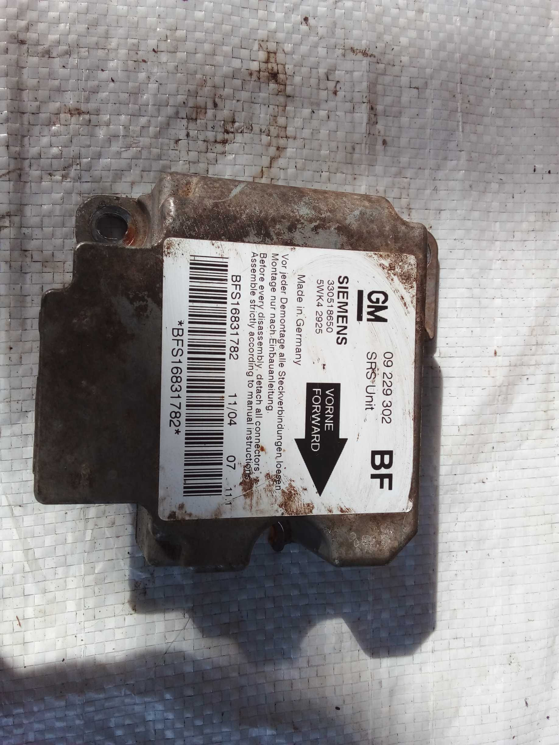 MODULO AIRBAG ASTRA 2005