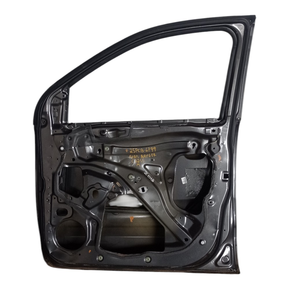 Porta Dianteira Direita Ford Ranger Para Recuperar  Dianteira Direita Cinza 6