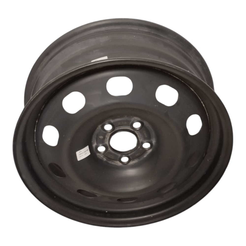 Roda De Ferro Aro 16 Vw T-cross Virtus Polo Virtus Fox Nivus Preto 2