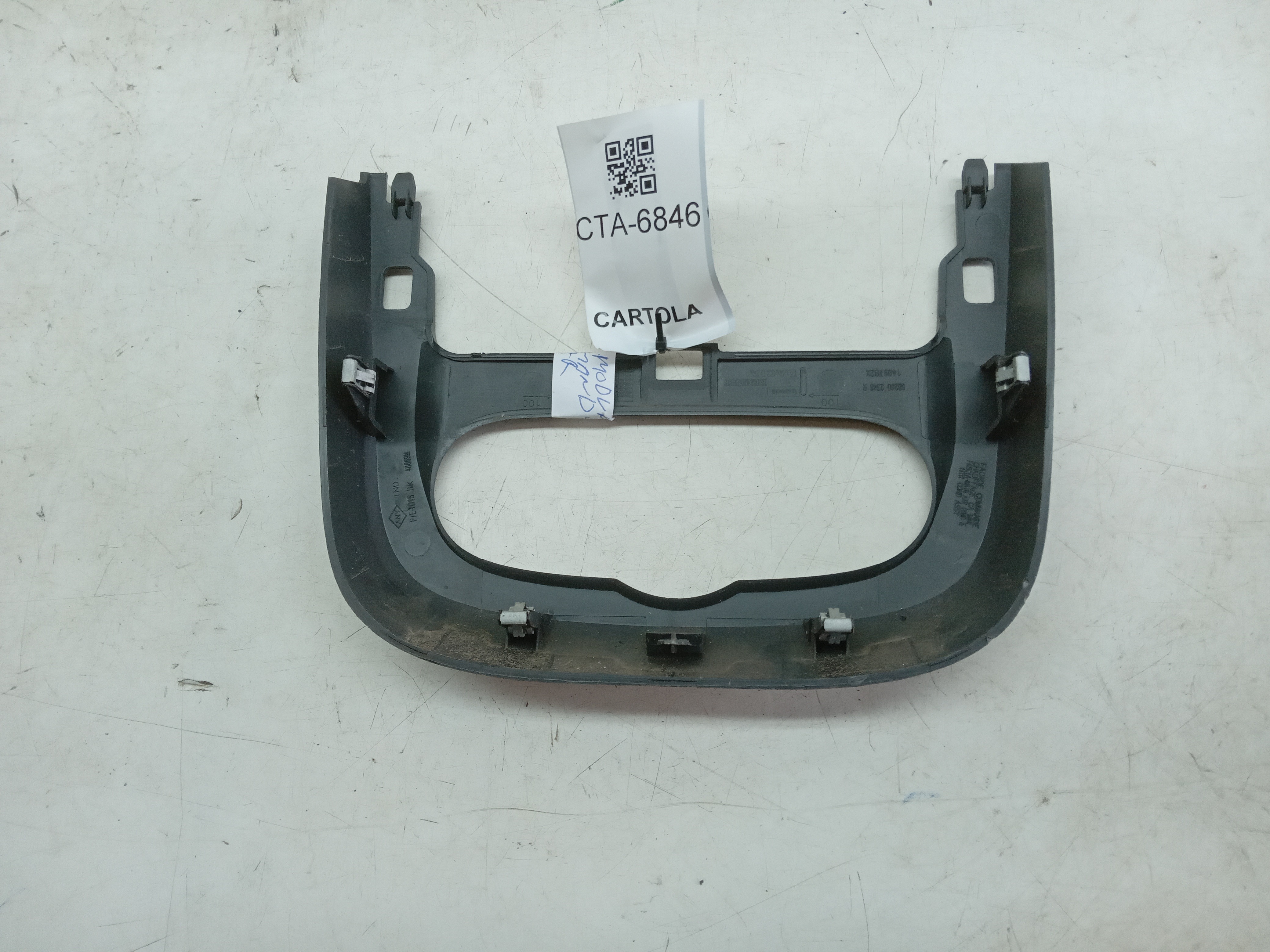 MOLDURA COMANDO AR RENAULT DUSTER 2016 2