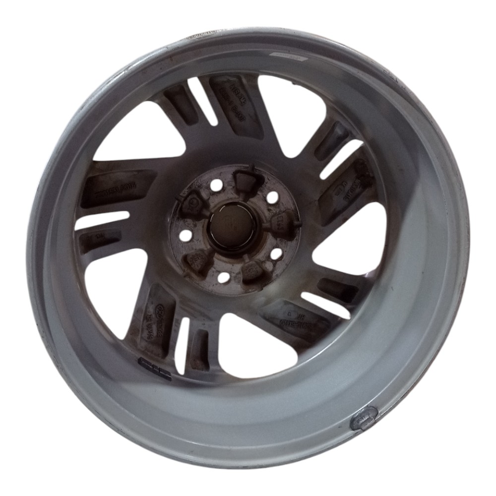 Roda Avulsa Aro 16 Hyundai Creta Para Recuperar  Prata 6