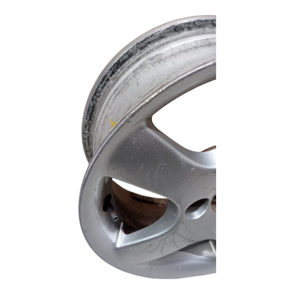 Roda Avulsa Aro 14 Honda Fit Para Recuperar  Prata 4