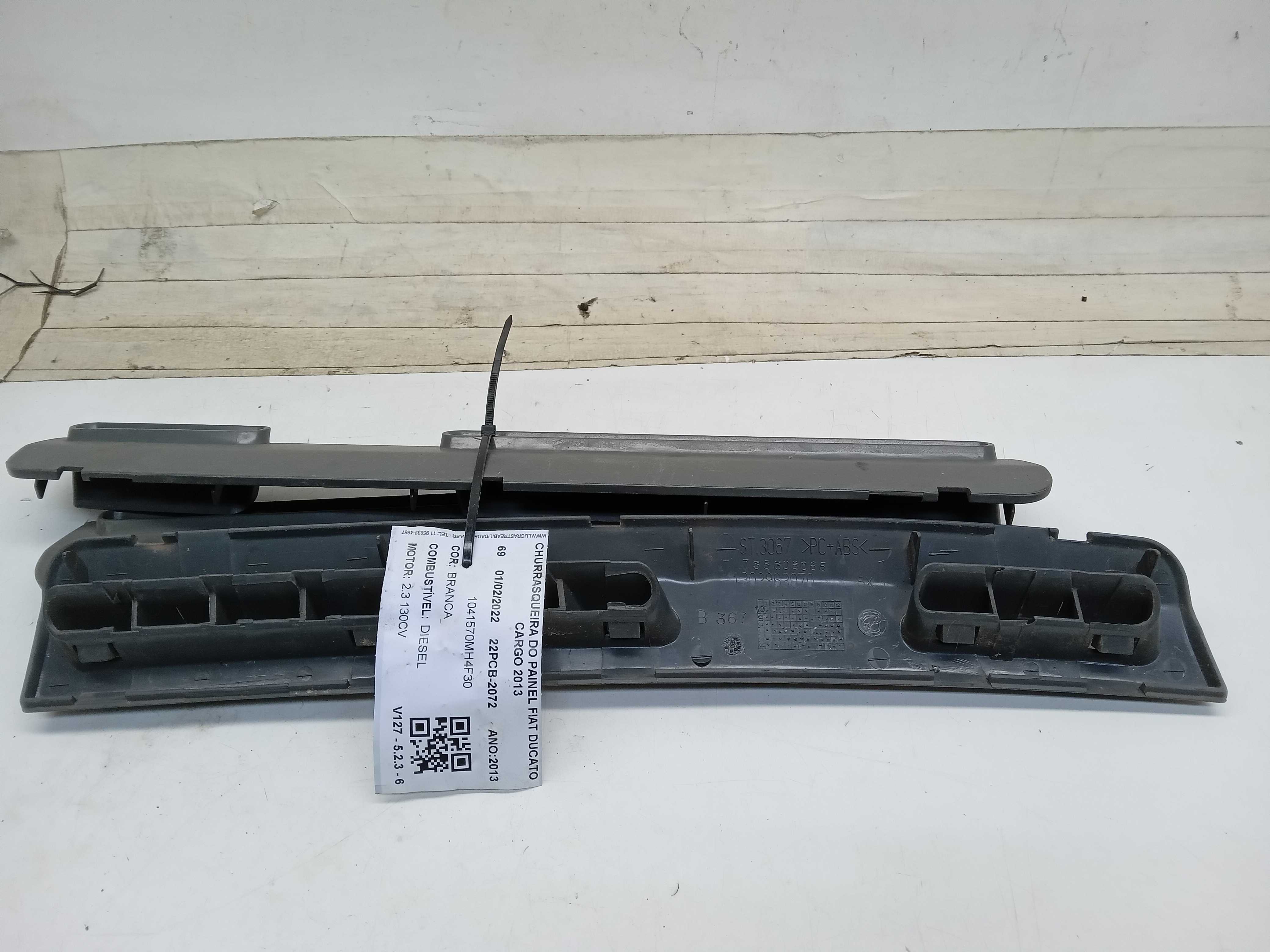 MOLDURA DIFUSOR AR PAINEL FIAT DUCATO CARGO 2013 1