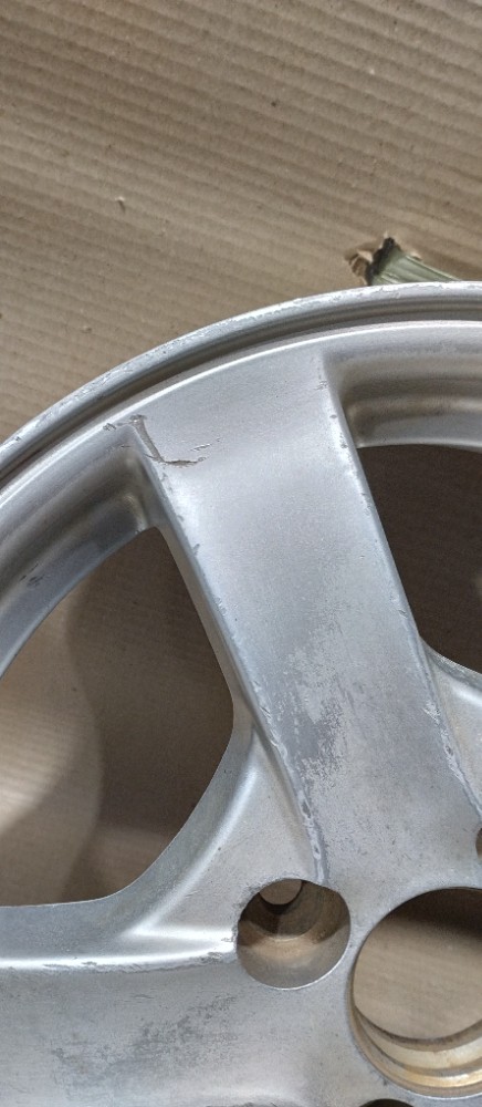 Roda Avulsa Aro 14 Chery S18 Original Para Recuperar 4×100 Prata 4
