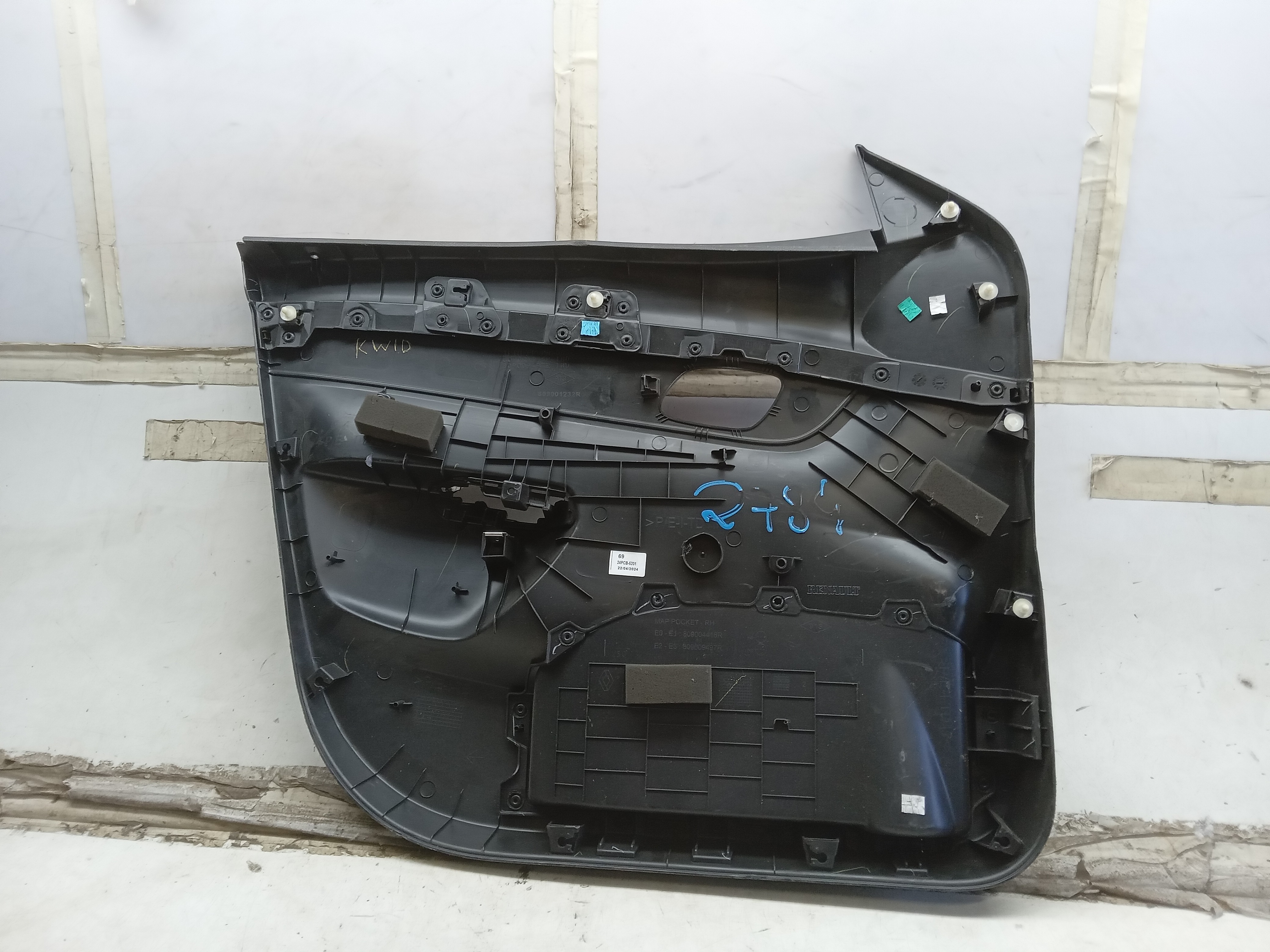 FORRO PORTA DIANTEIRO LD RENAULT KWID 2019 2