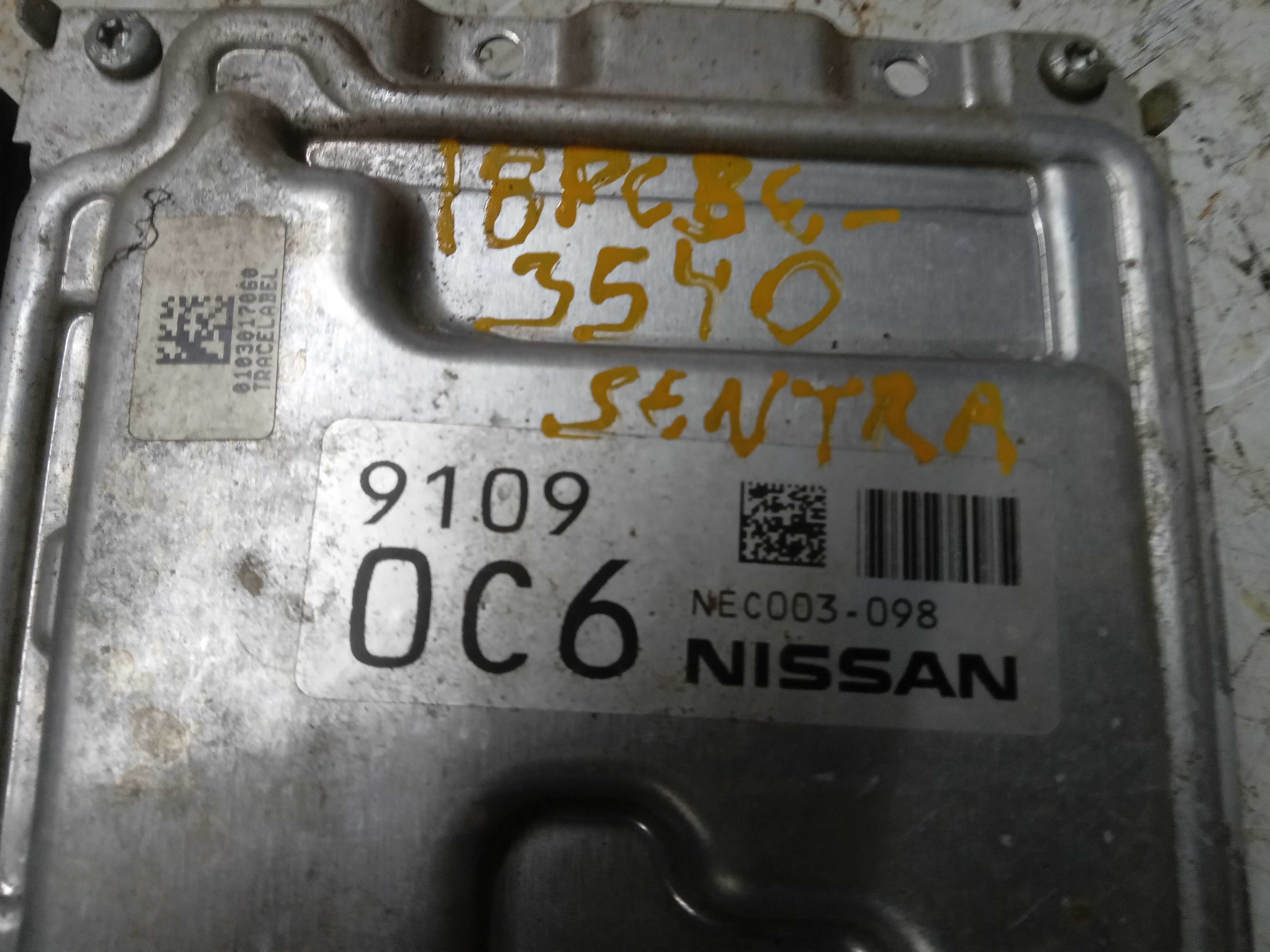 MODULO DE INJEÇÃO NISSAN SENTRA 20 2014 2