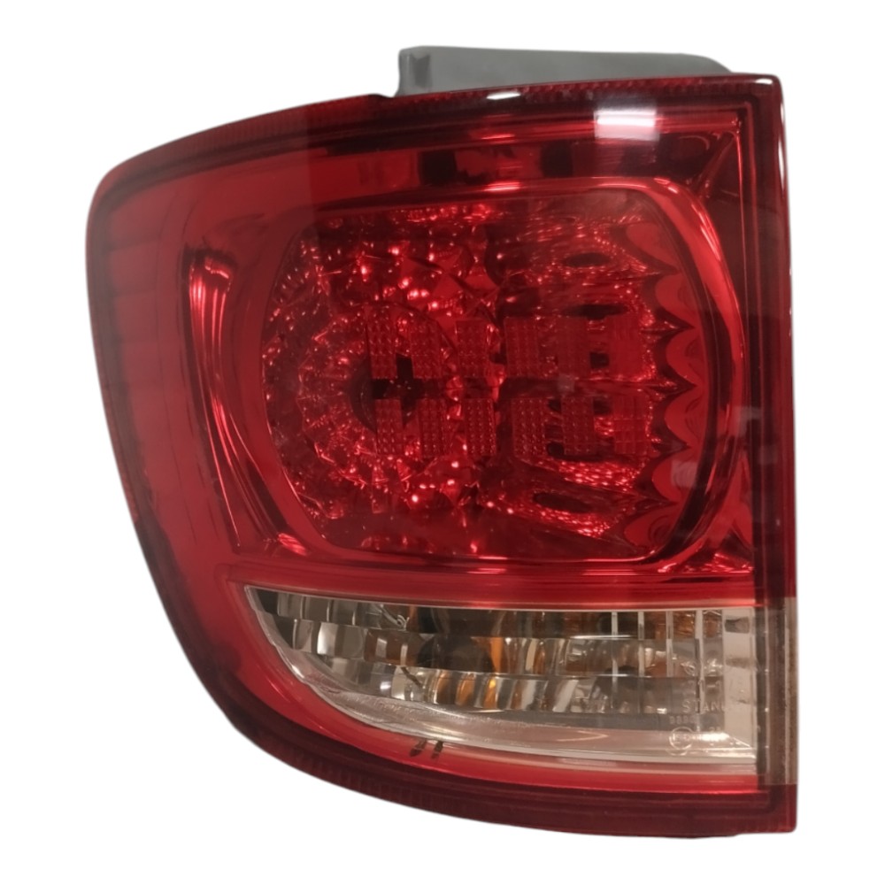 Lanterna Direita Tampa Tras Hilux Sw4 2005 A 2008 Recuperada Direito/passageiro Vermelho 1