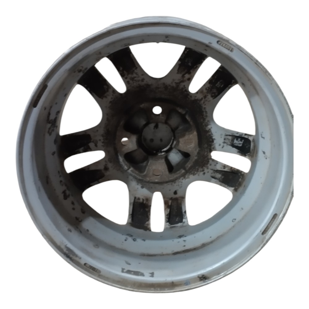 Roda Avulsa Aro 15 Peugeot 207 208 Original Para Recuperar  Prata 6