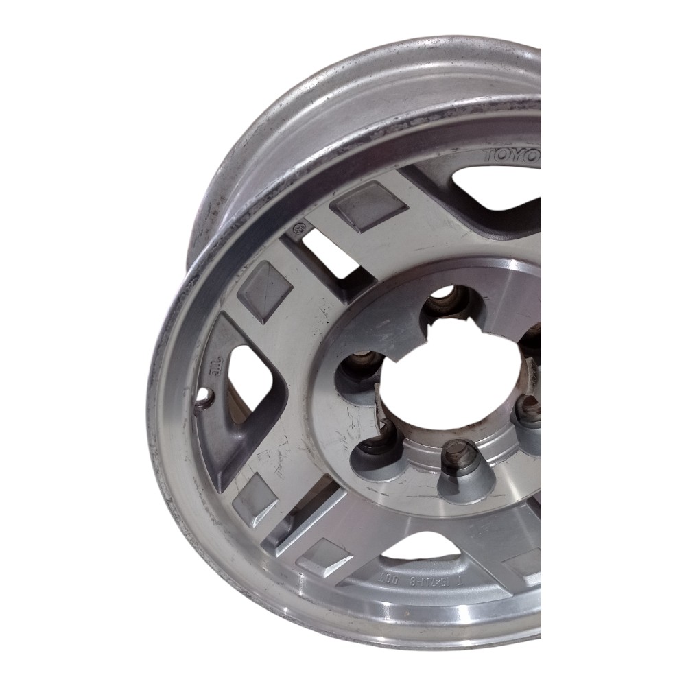 Roda Avulsa Aro 15 Toyota Hilux Para Recuperar  Prata 3