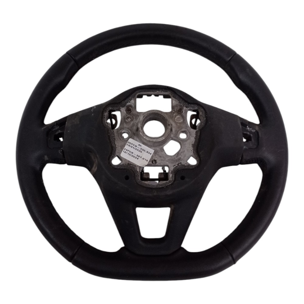Volante Direção Vw Nivus Taos Tcross Original  Preto 9