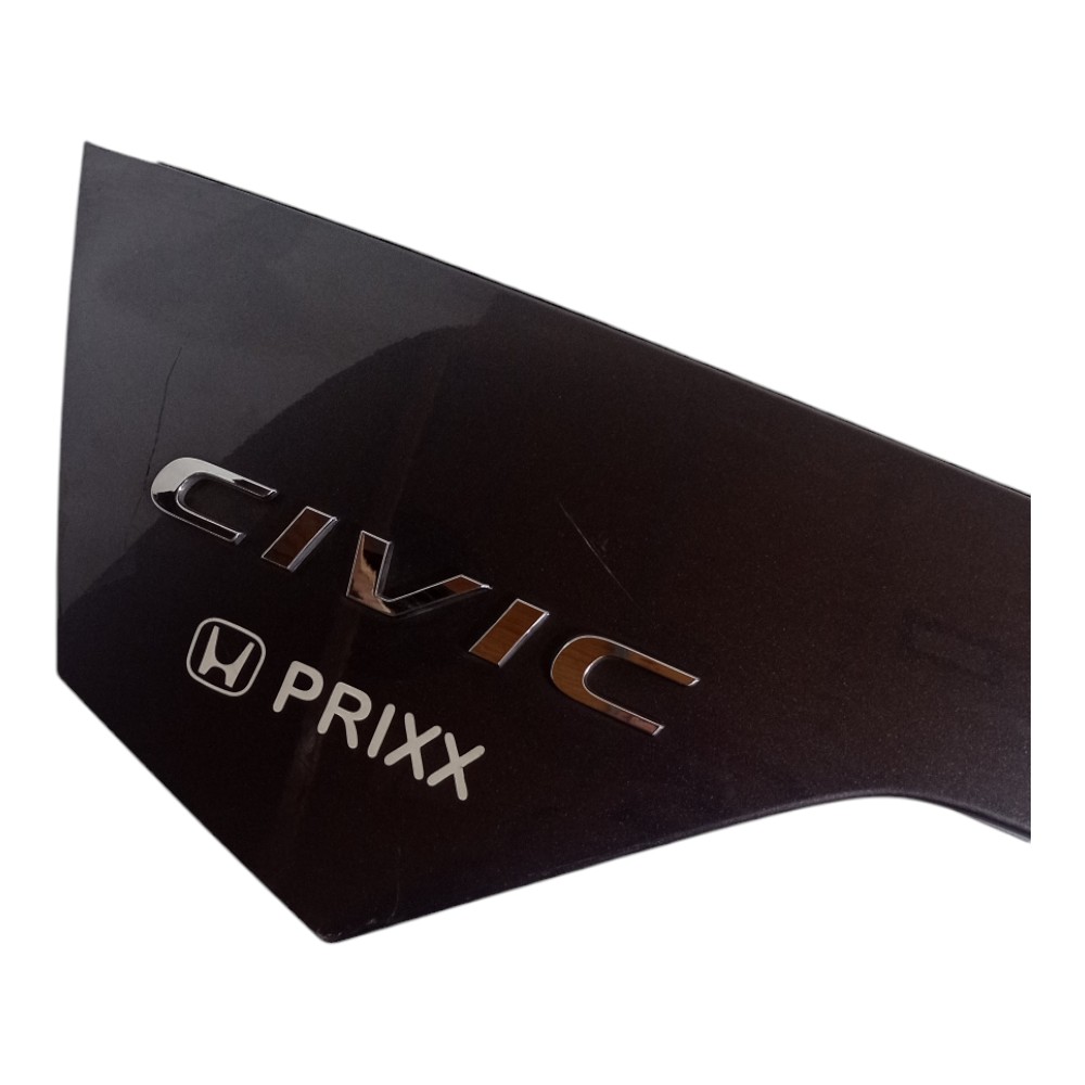 Aplique Tampa Traseira Honda Civic G10 2017 A 2021 P Recu 5