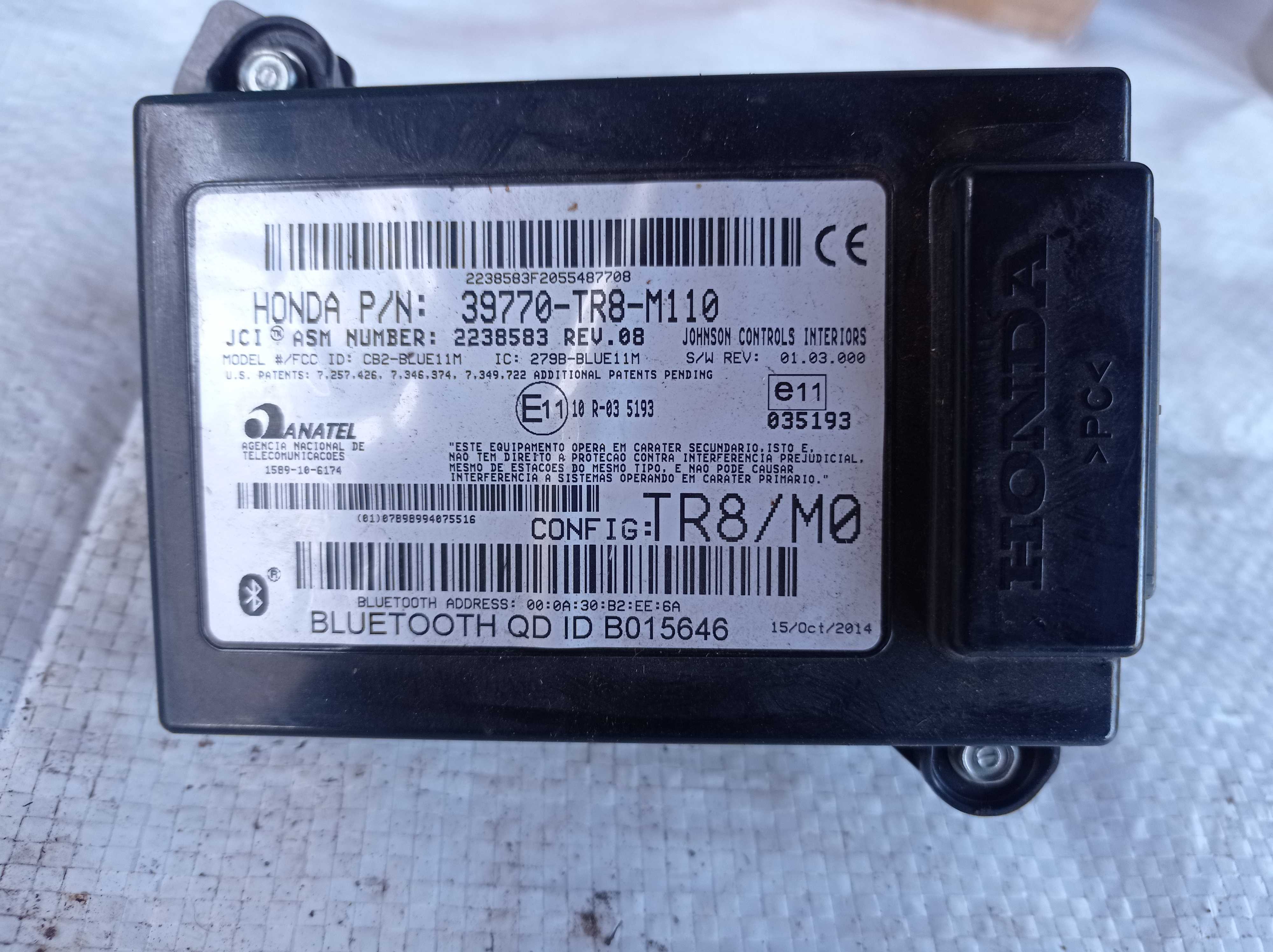 Modulo bluetooth civic 2015 1