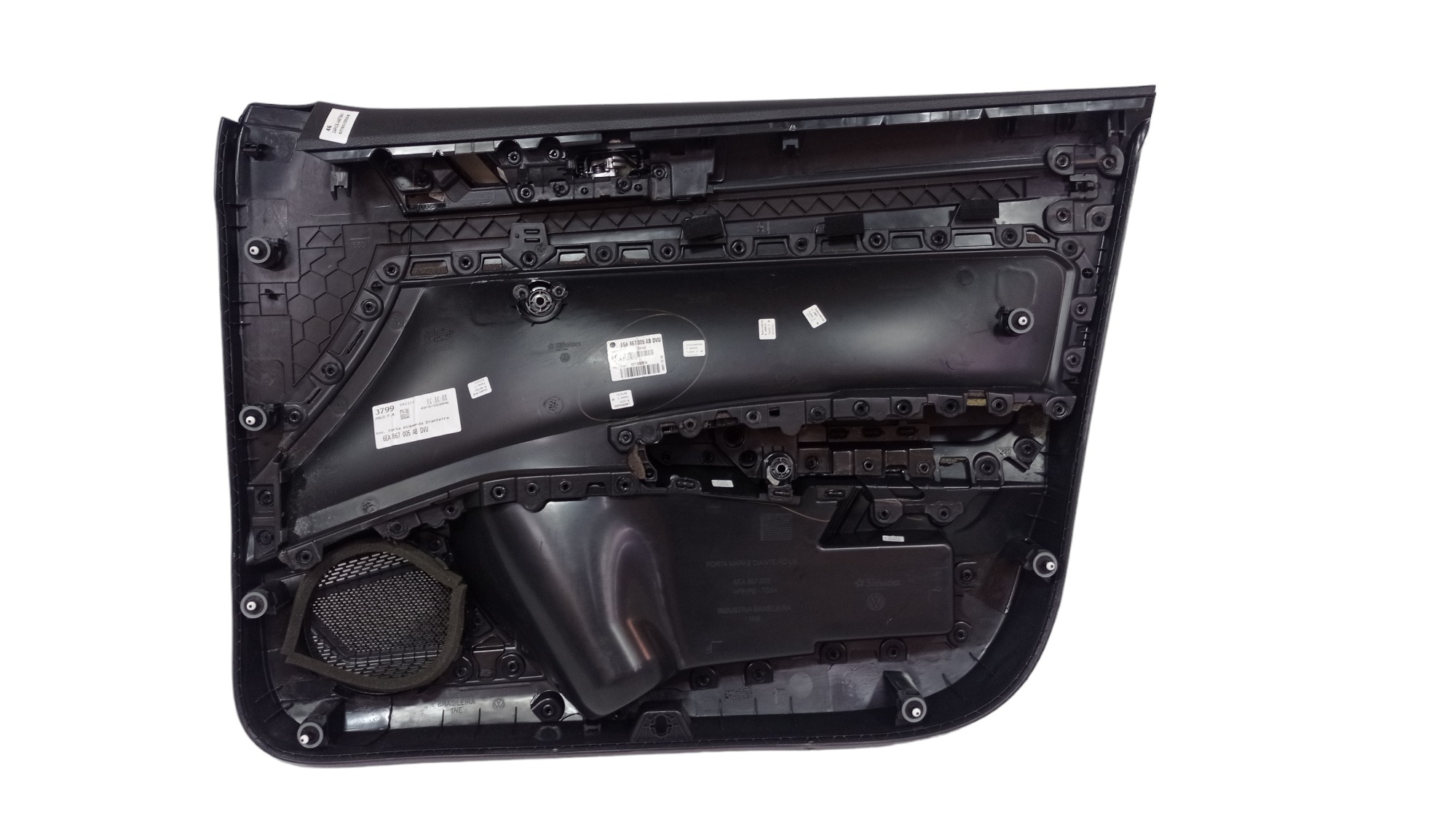 Forro Porta Dianteira Esquerda Vw Virtus Polo 2018 2019 7
