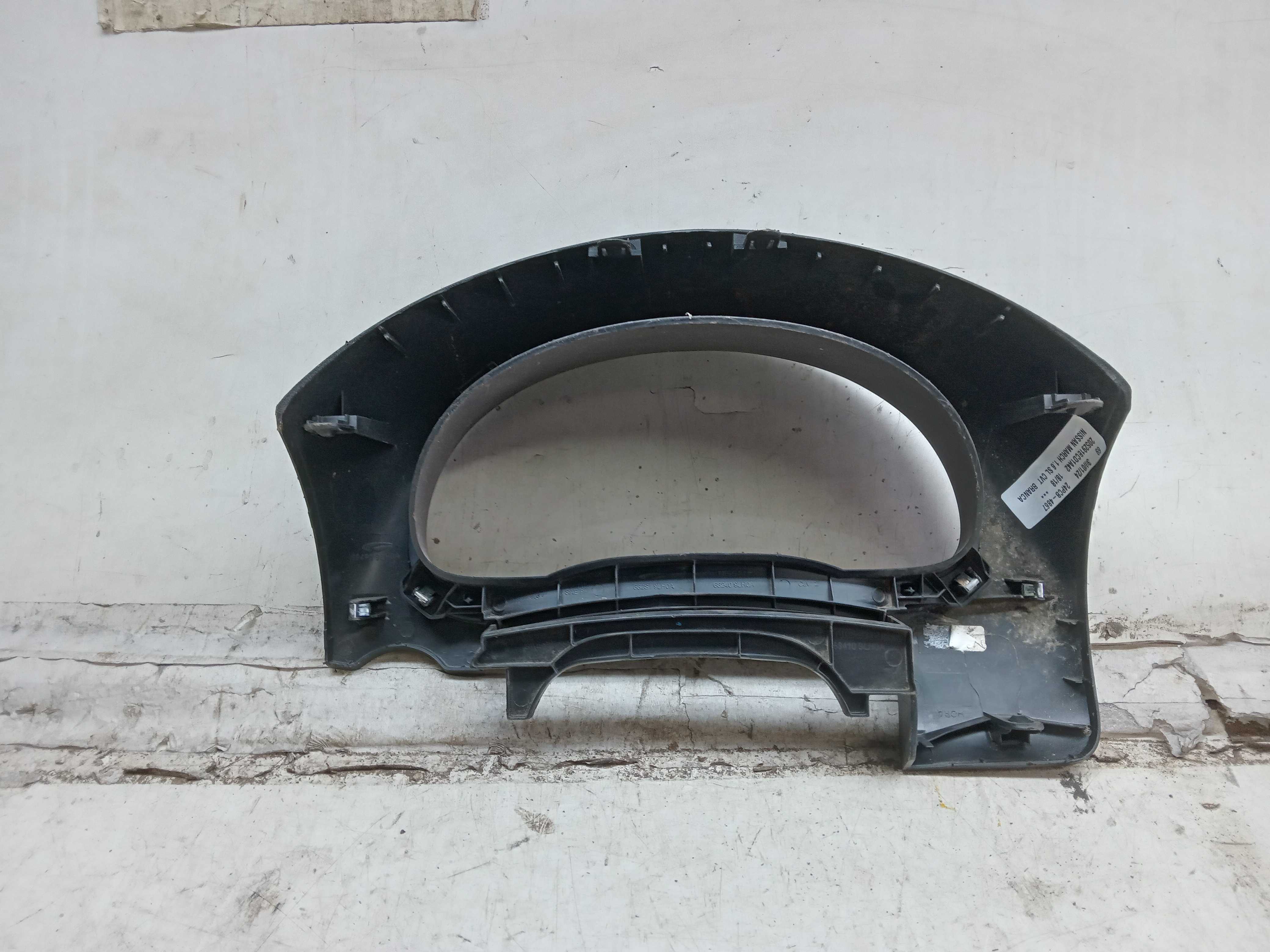 MOLDURA PAINEL INSTRUMENTOS NISSAN MARCH 2018 2