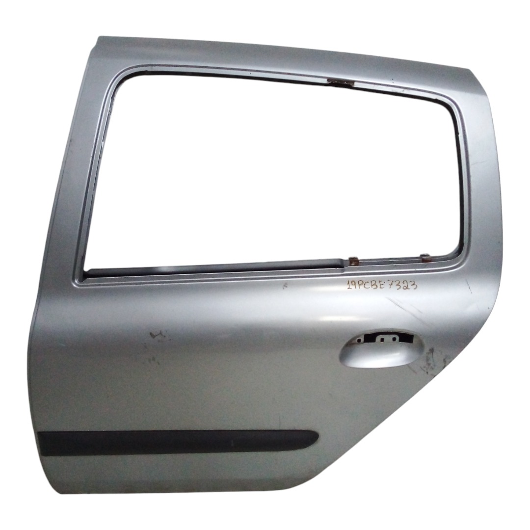 Porta Traseira Esquerda Renault Clio 2009  Traseira Esquerdo Prata 1