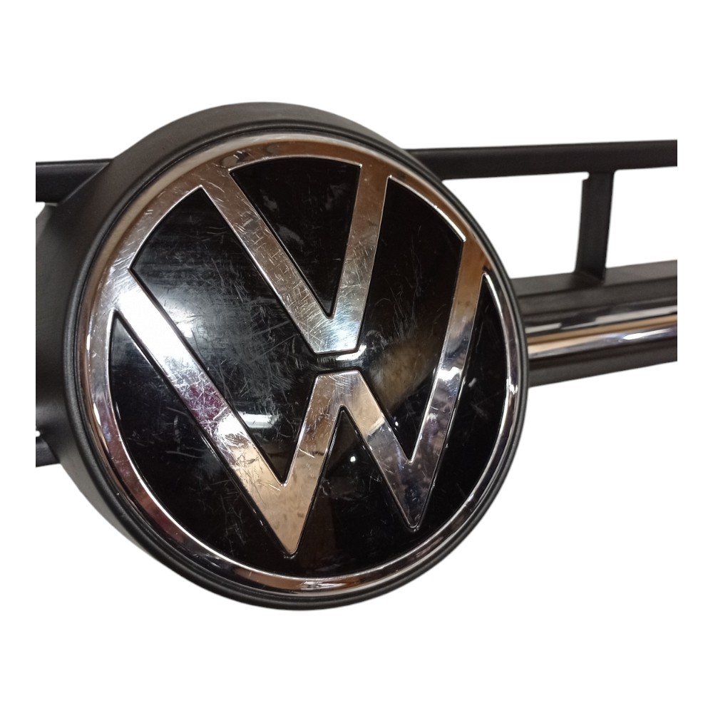 * Grade Dianteira Volkswagen Polo 2024 2025 Com Detalhe Preto Xxxx 4