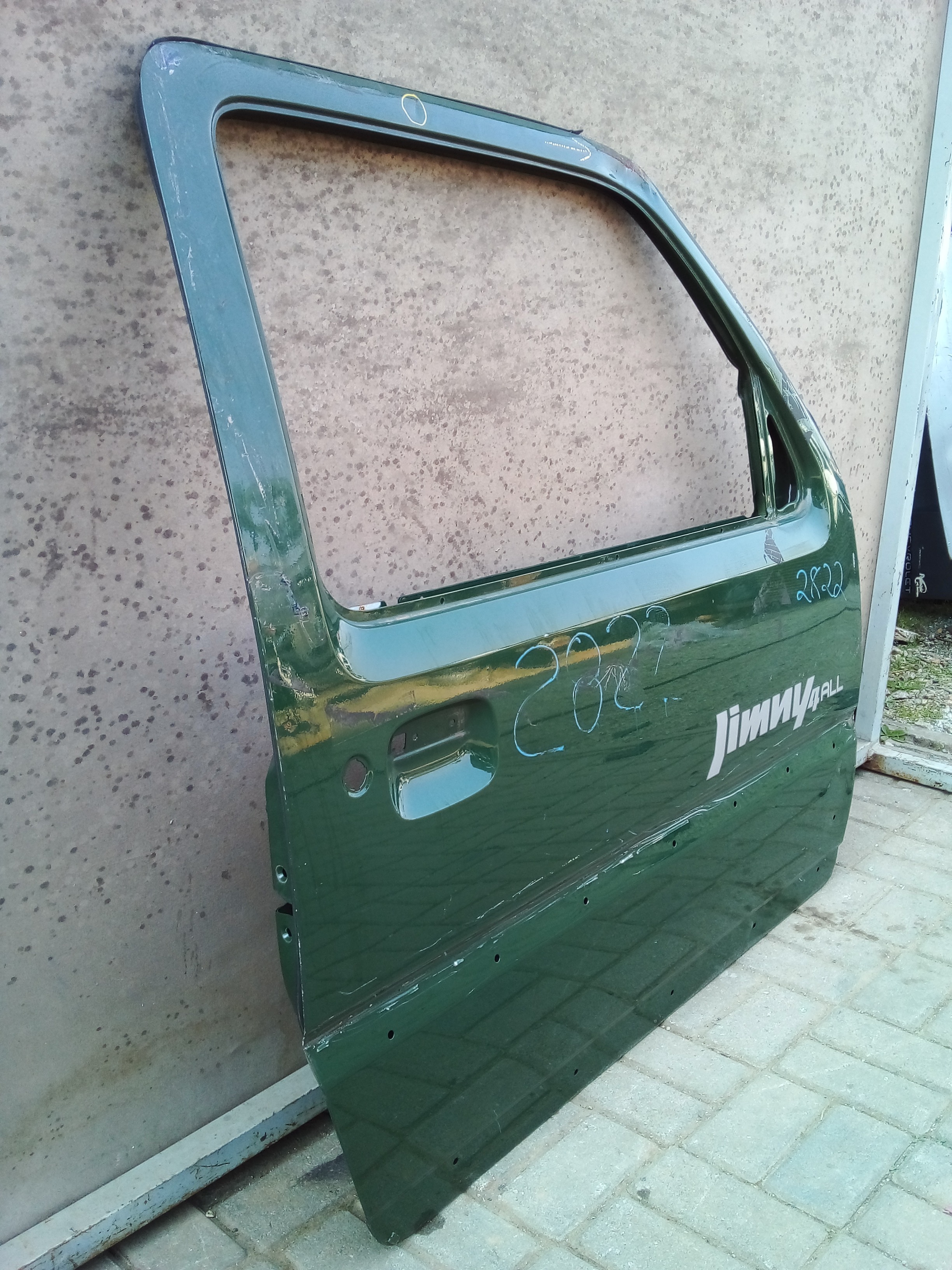 Porta Dianteira Direita Suzuki Jimny 2020 Para Recuperar  Dianteira Direito Verde 3