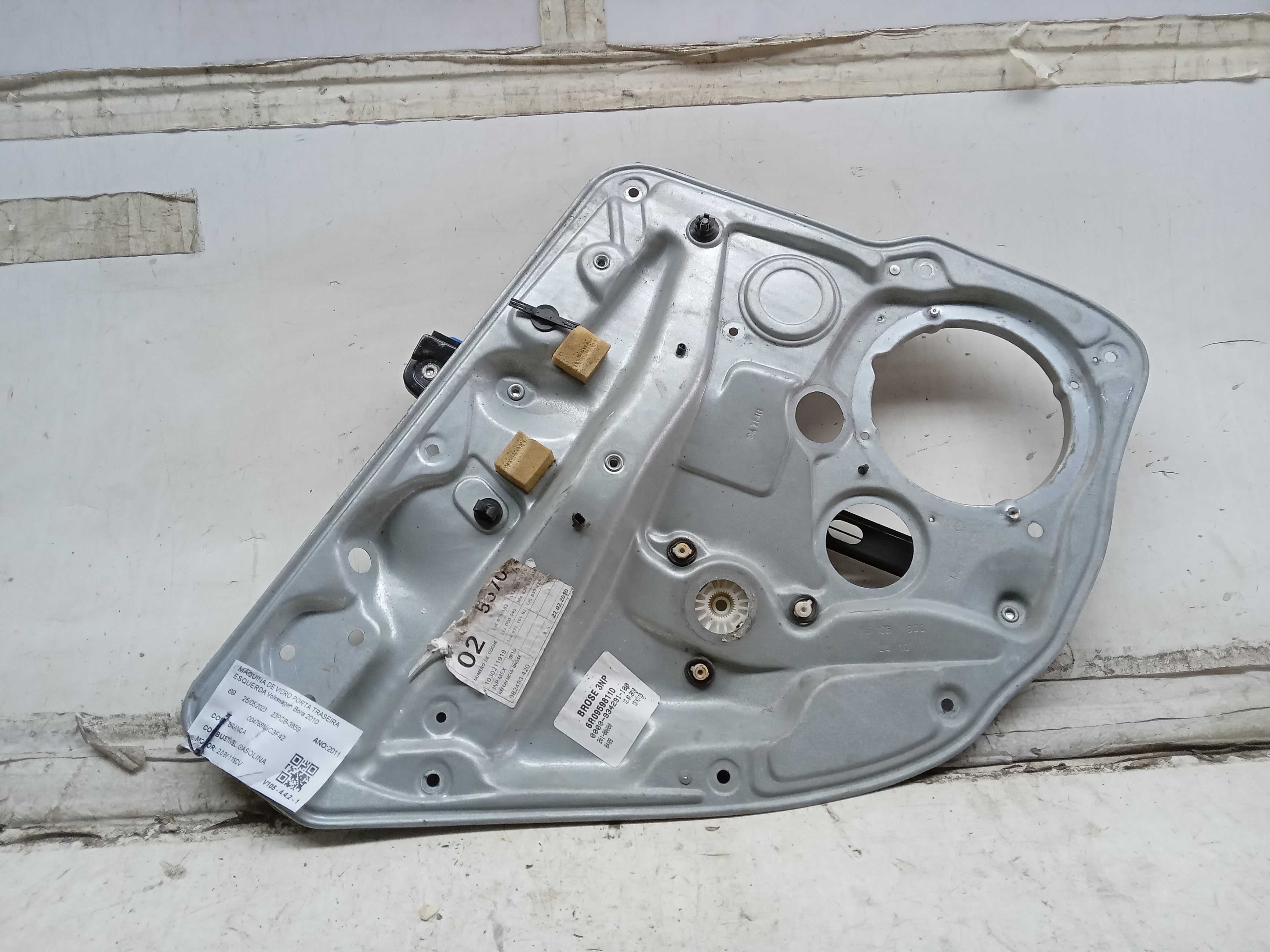 MÁQUINA VIDRO PORTA TRASEIRA LE VW BORA 2010