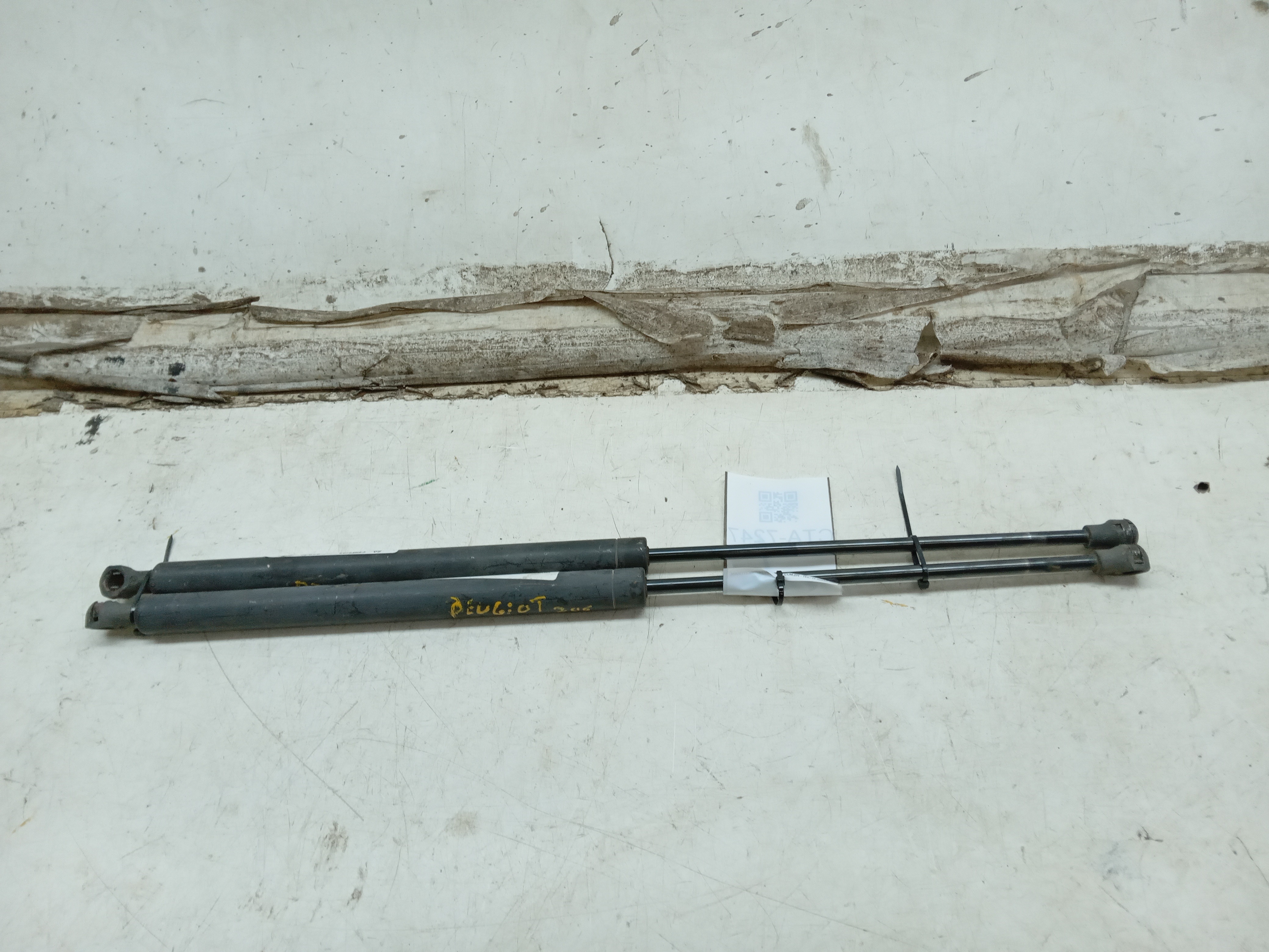 PAR AMORTECEDOR TAMPA TRASEIRA PEUGEOT 206 2001 2