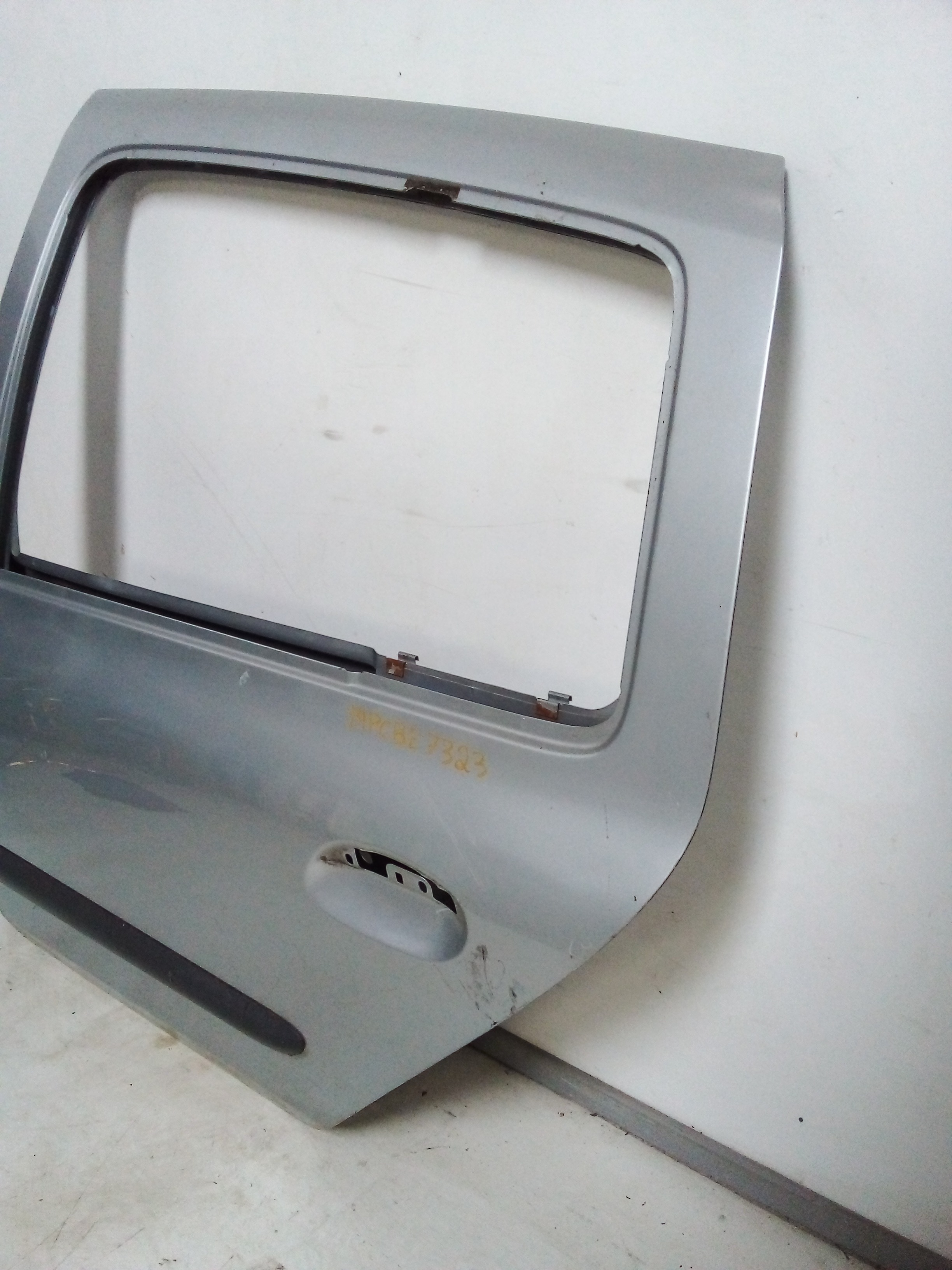 Porta Traseira Esquerda Renault Clio 2009  Traseira Esquerdo Prata 4