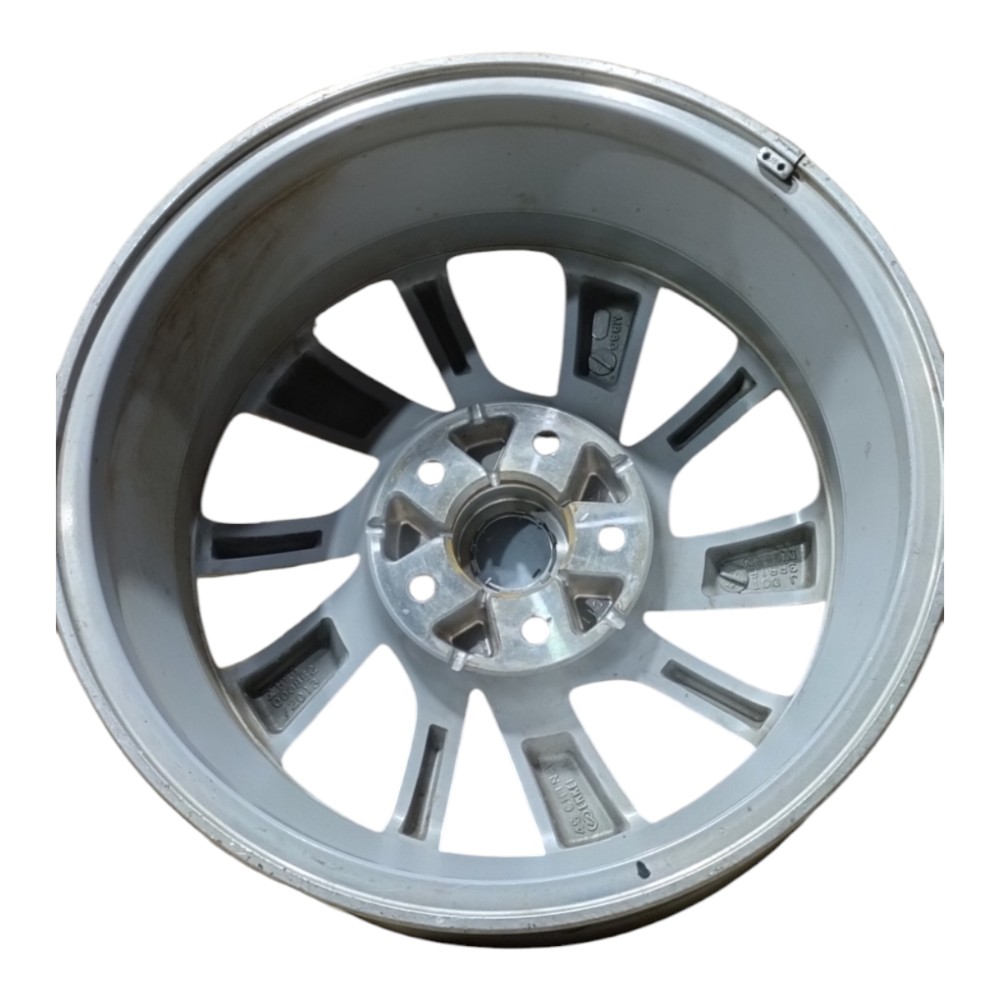 Roda Avulsa Nissan Sentra 2015 Para Recuperar Original  Cinza 4