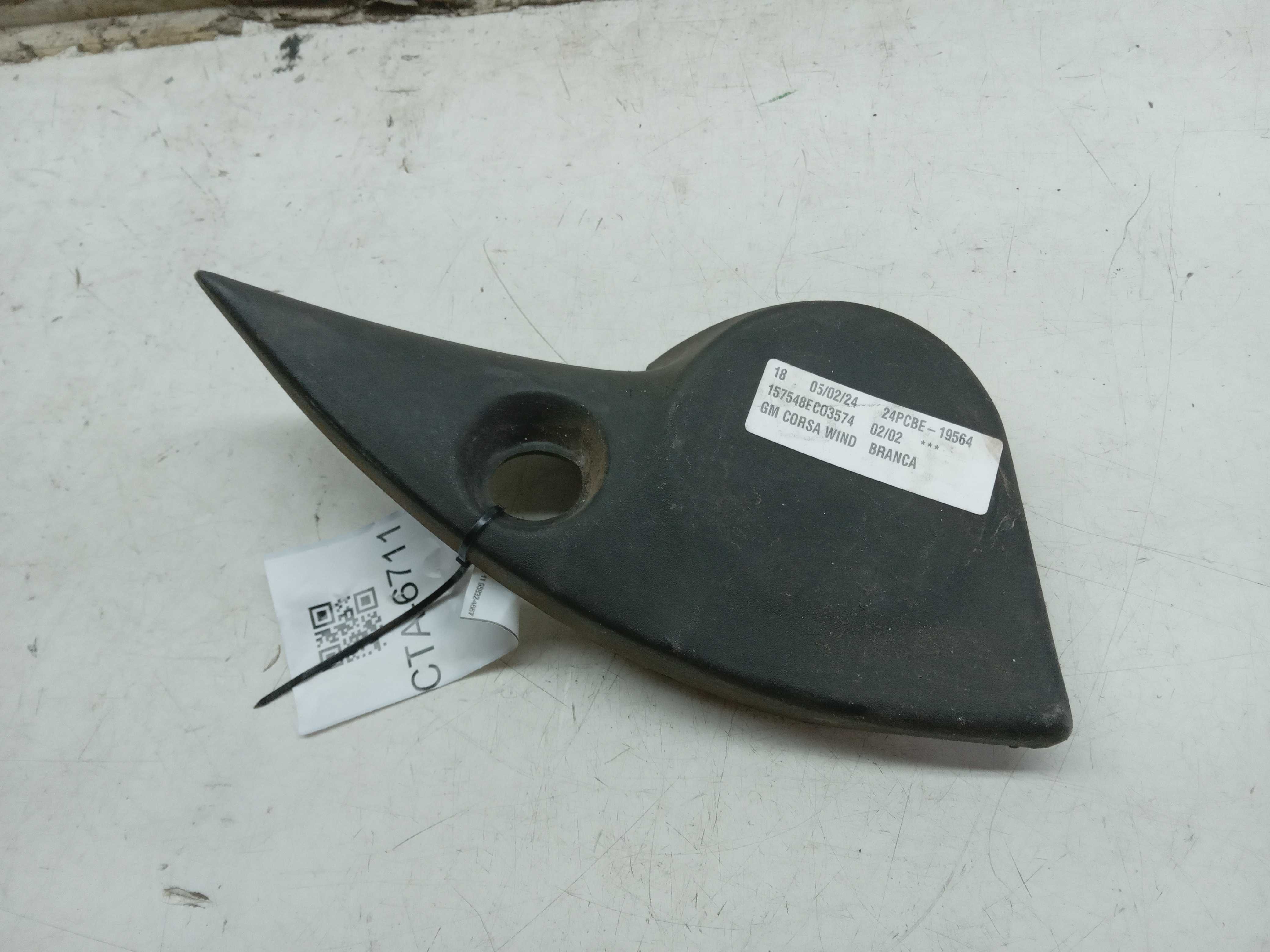 MOLDURA ACABAMENTO RETROVISOR INTERNO LD GM CORSA 2002 1