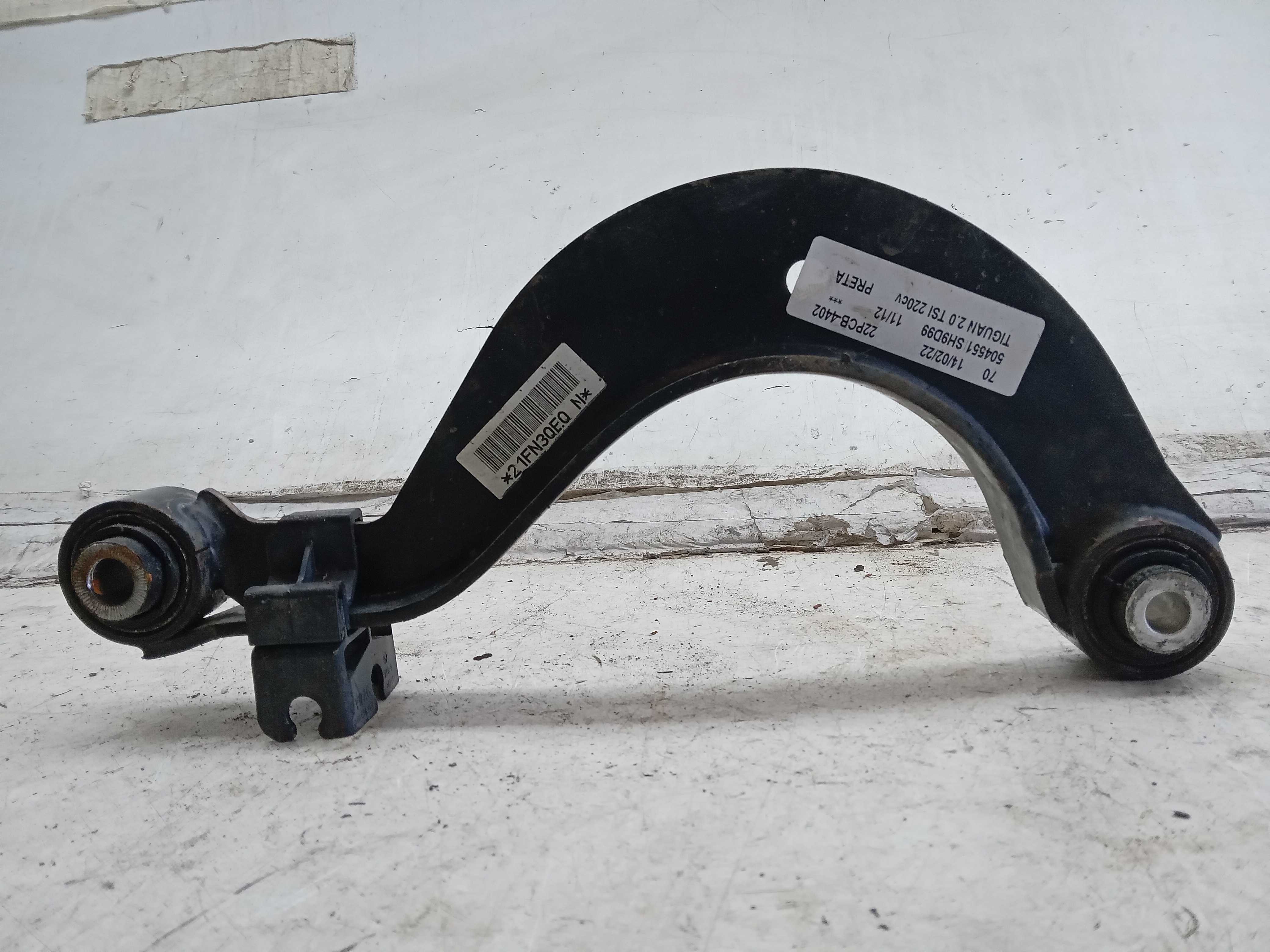 Braço curvo suspensao traseiro ld vw tiguan 2010 a 2020 2